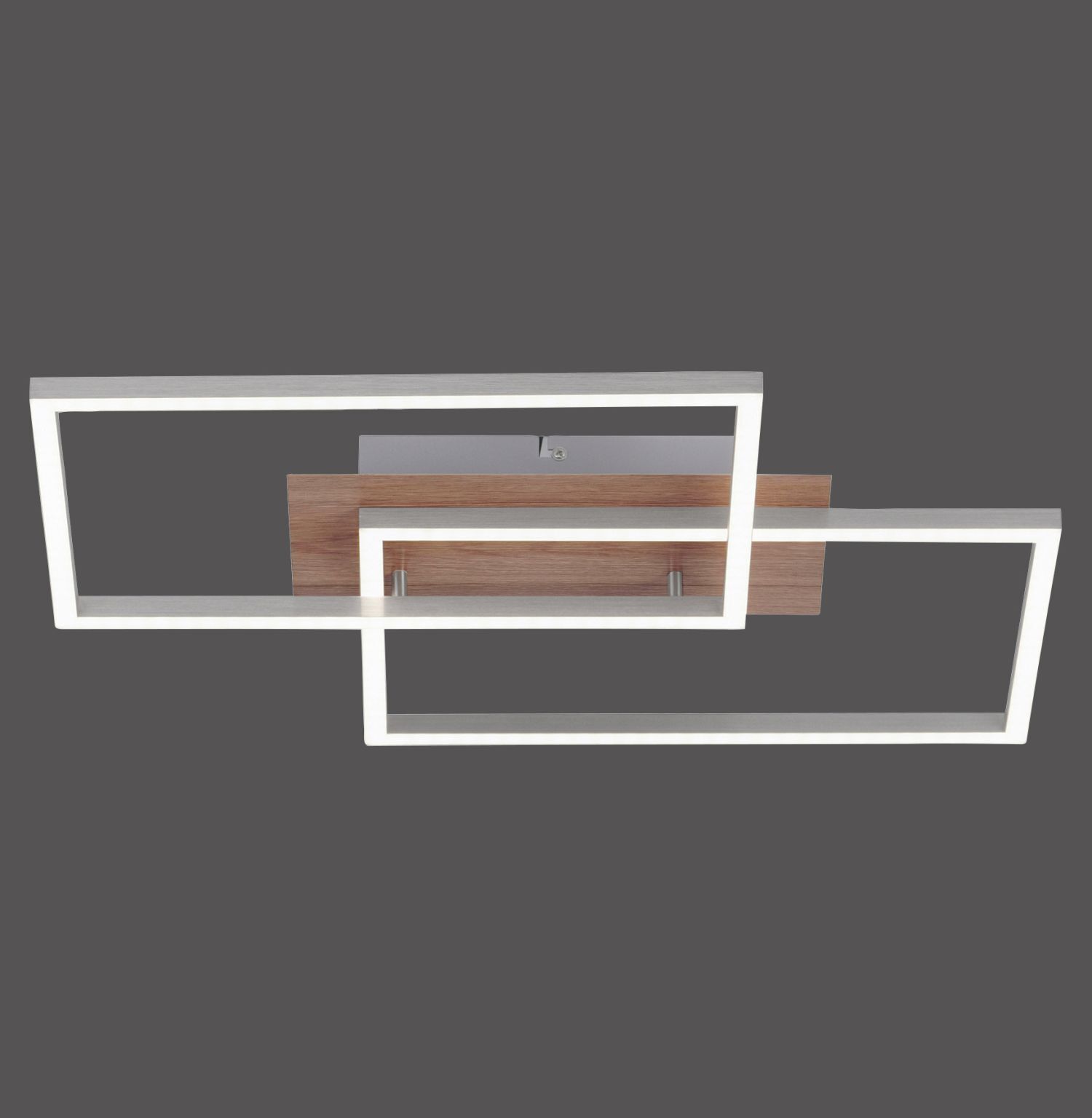 Lampe de plafonnier LED Naturel L:50,4 cm 2700-5000 K dimmable Moebel, Tabelle, Regal, Kaffeetisch, Anrichte