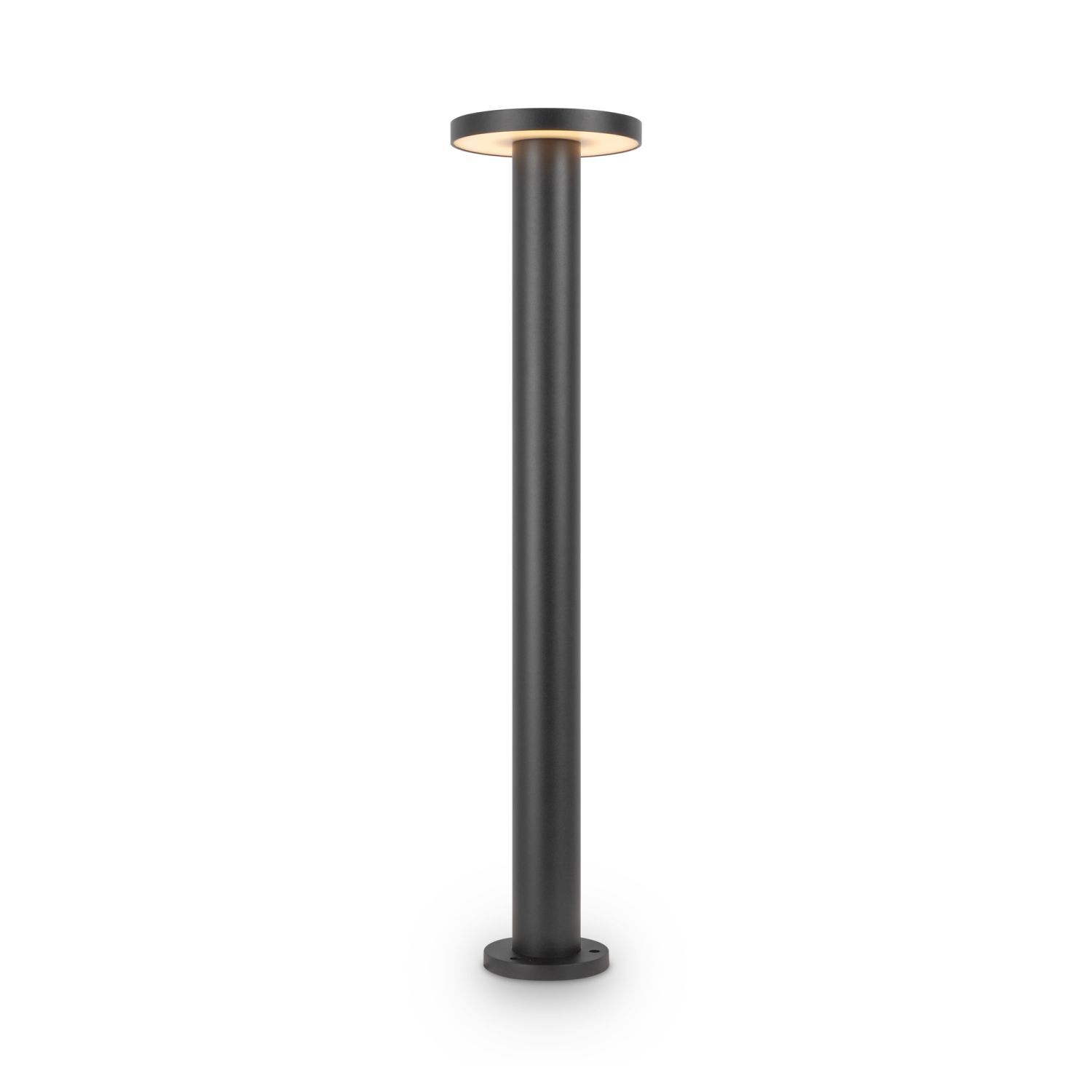 Lampadaire extérieur métal LED IP65 hauteur 80 cm graphite