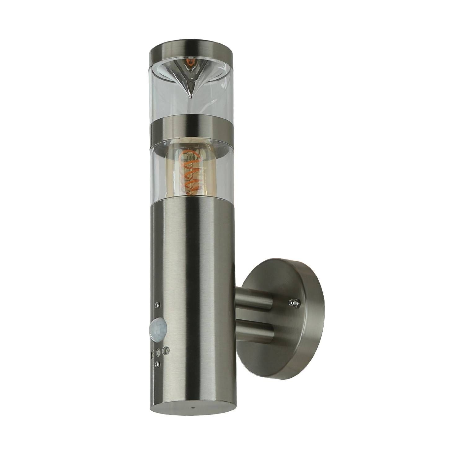 Außenleuchte Wand Edelstahl Bewegungssensor GU10 IP44