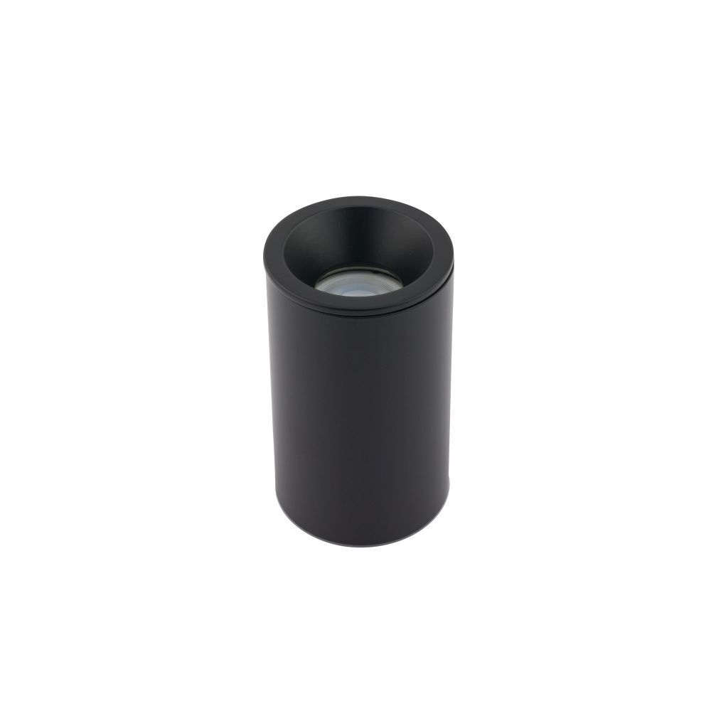 Spot de plafond rond métal verre Ø8,5cm IP54 Moderne