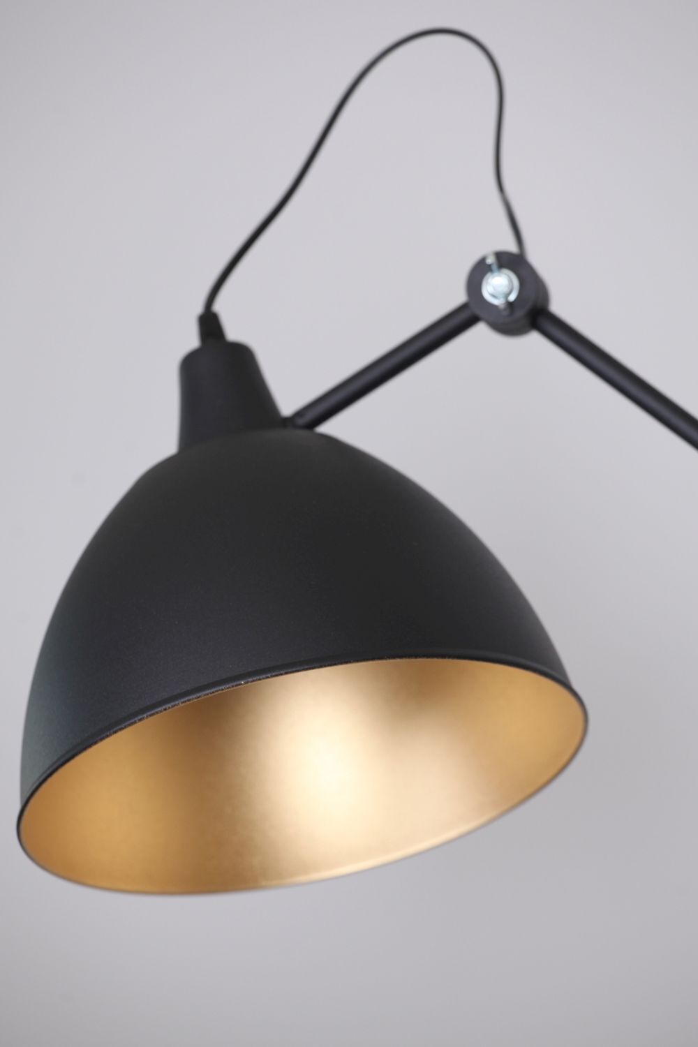 Applique noire or Moderne flexible Lampe de lecture