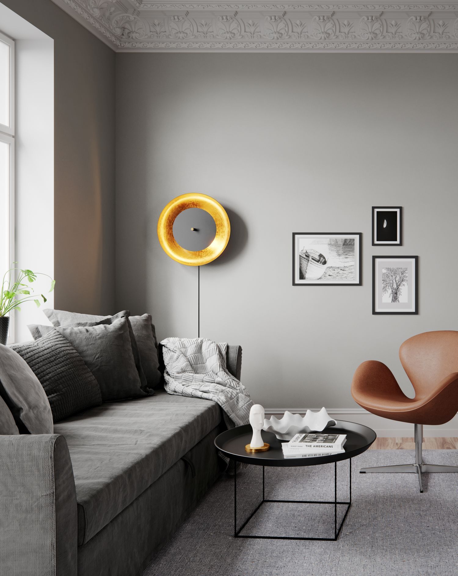 Wohnzimmer, Couch, Dekoration für Zuhause, Tabelle, Kissen