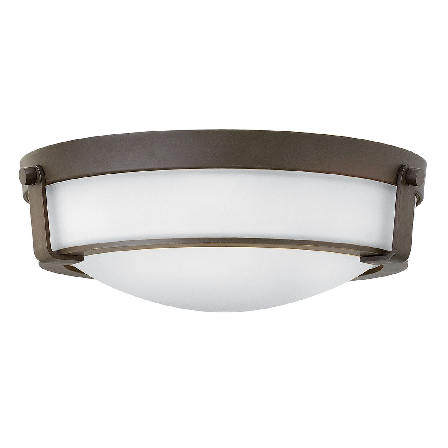 Plafonnier élégant SOMBRA brun Ø41cm Lampe