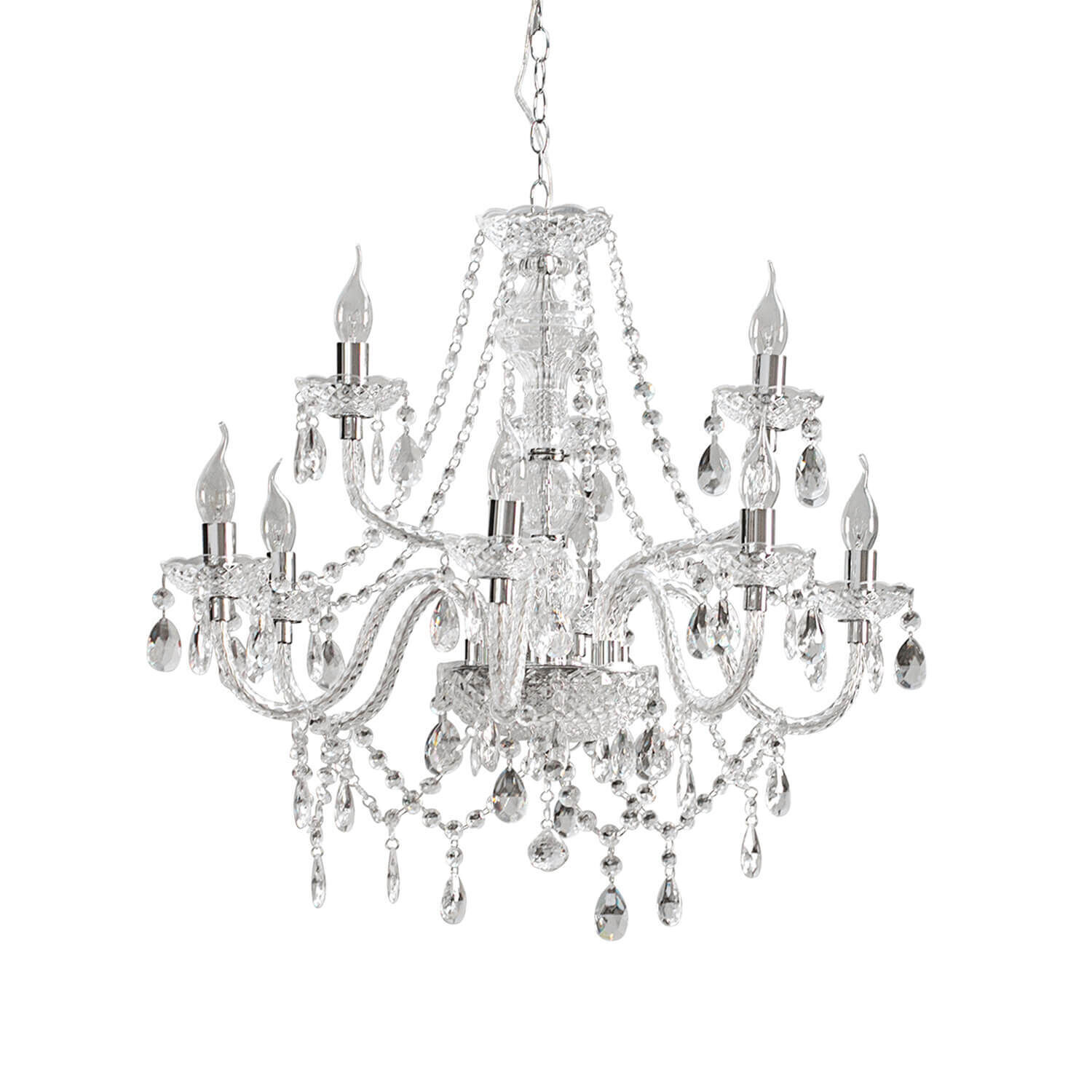 Suspension E14 Classique imposant Lustre