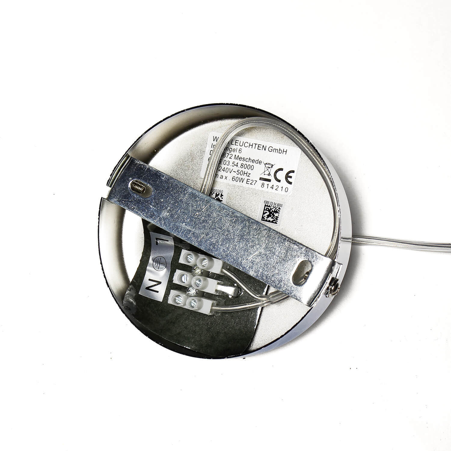 Suspension en métal nickel rétro réglable Elektronik