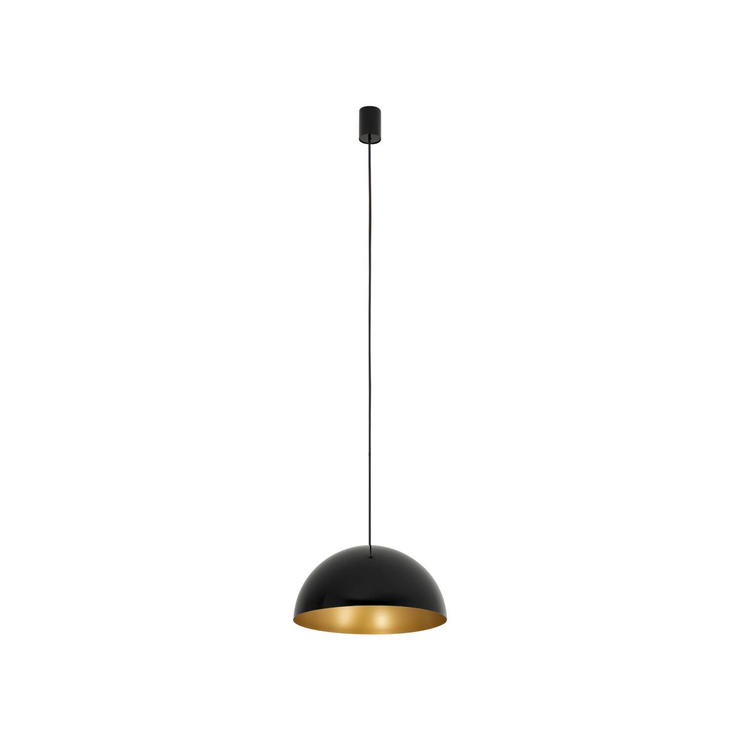 Lampe à suspendre noir or mat GX53 Ø 33 cm Métal