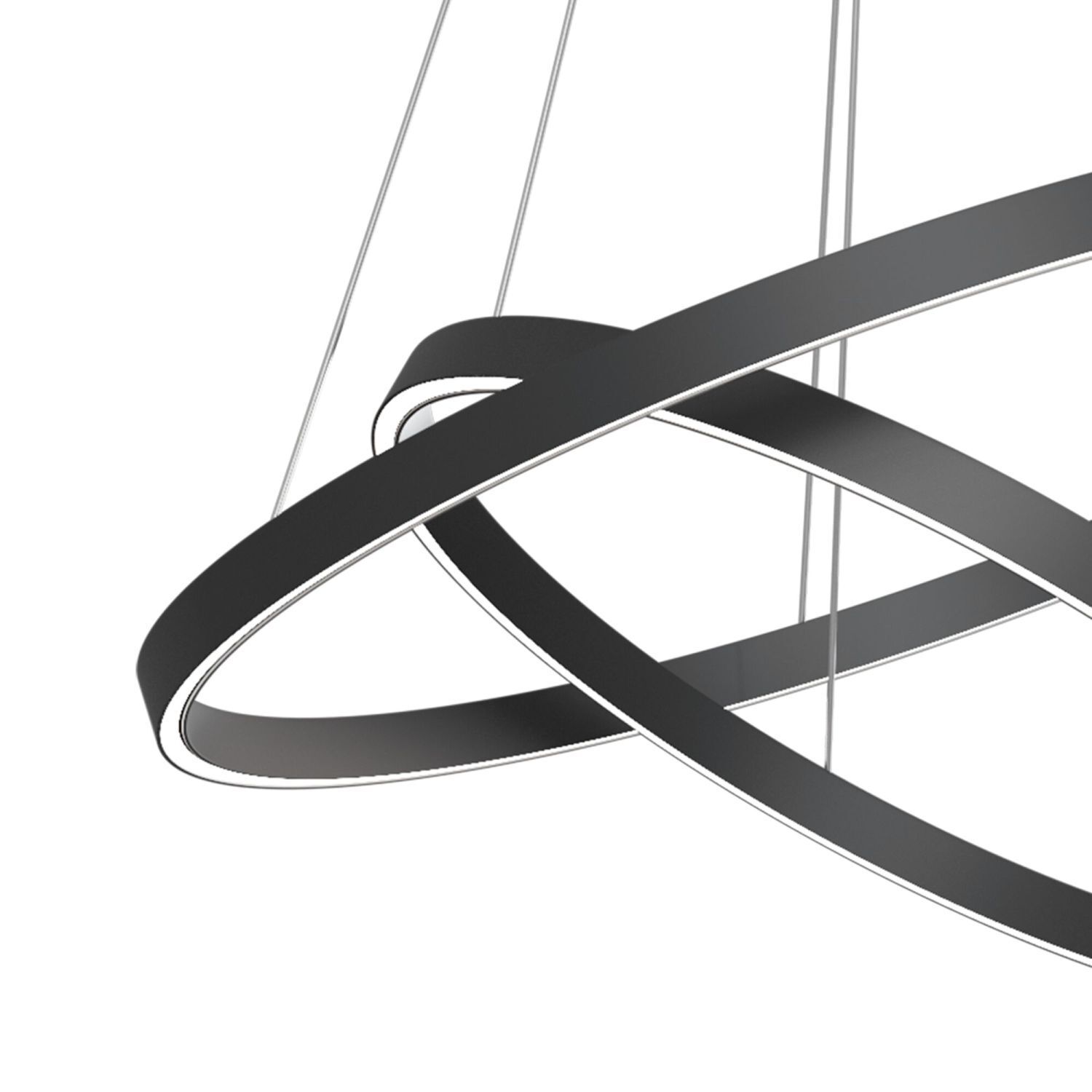 Lustre à LED aluminium lumière blanc neutre 4000 K Leuchter, Lampe