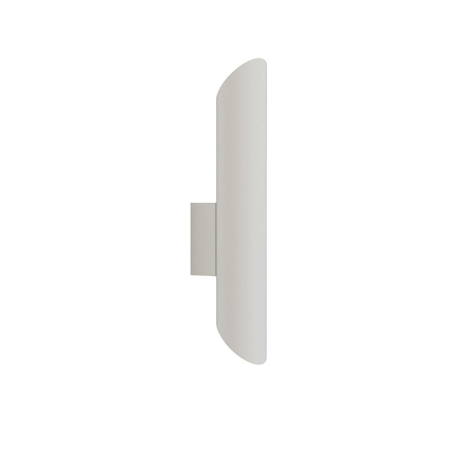 Applique élégante blanche H:33cm étroite 2x GU10