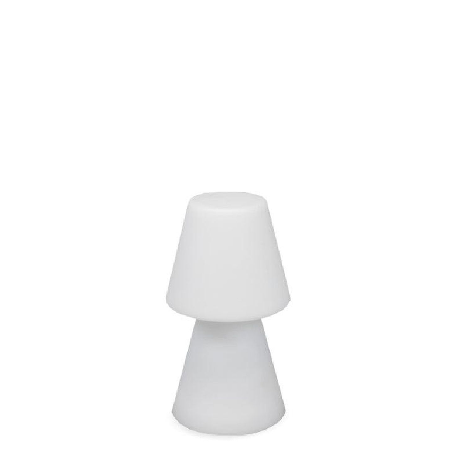 Lampe de table extérieure 45 cm IP65 Blanc E27 Fiche Câble 6000K