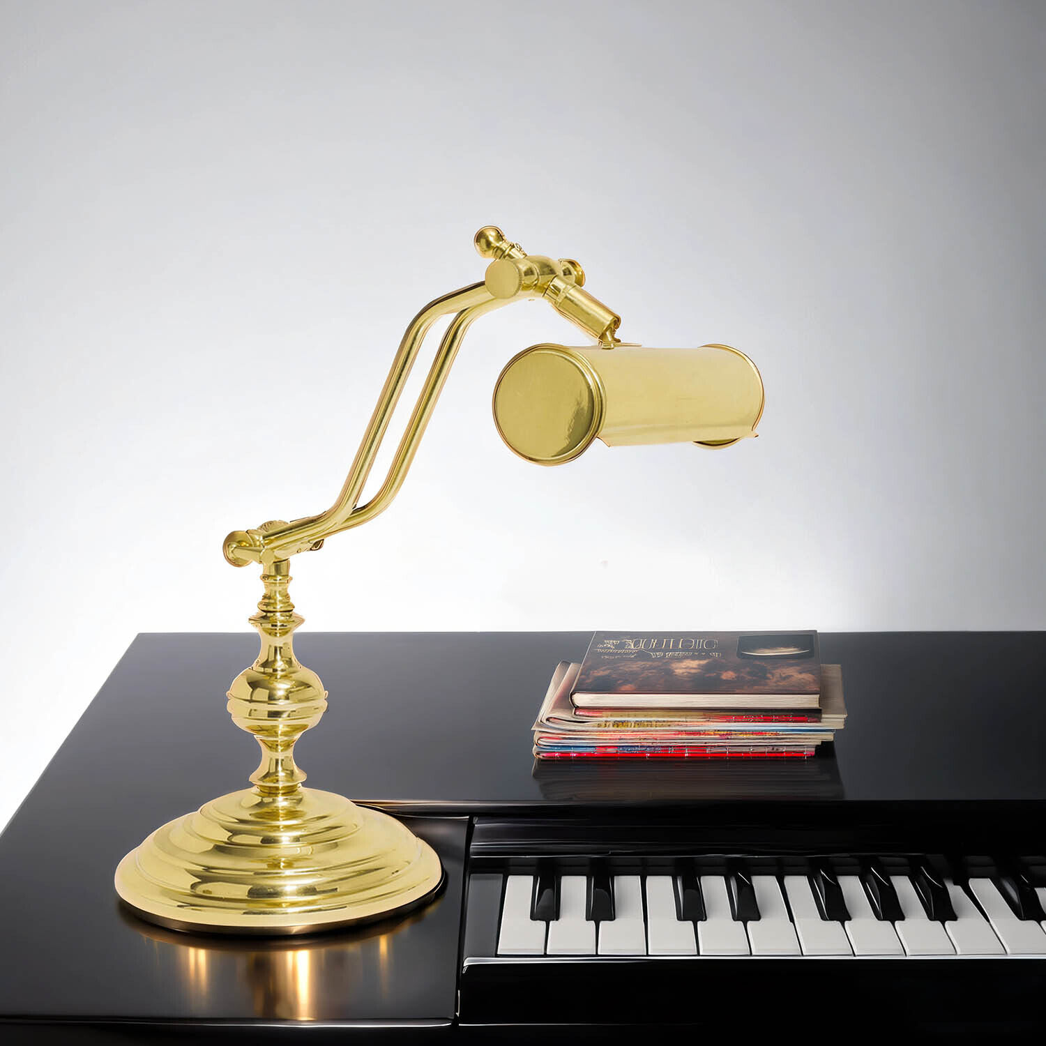 Lampe de table 24K or en laiton Premium