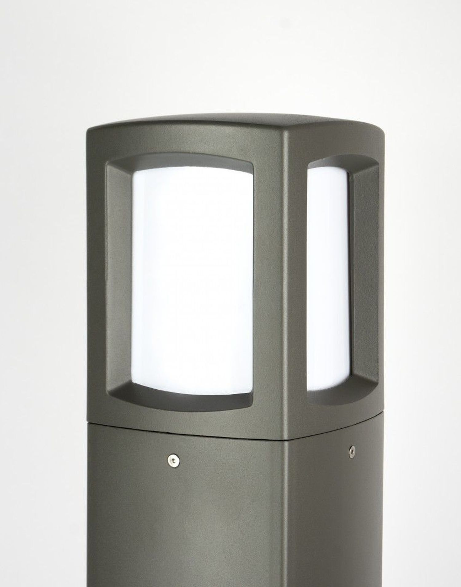 Petite lampe de chemin Gris foncé Aluminium E27 IP65 100 cm Lampe, Überwachen, Bildschirm, Elektrisches Gerät, Waschmaschine