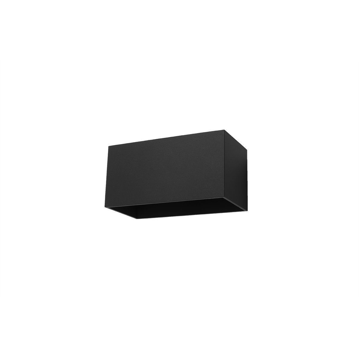 Up Down Applique BRUCCIA Noir L:20cm 2x G9 Couloir