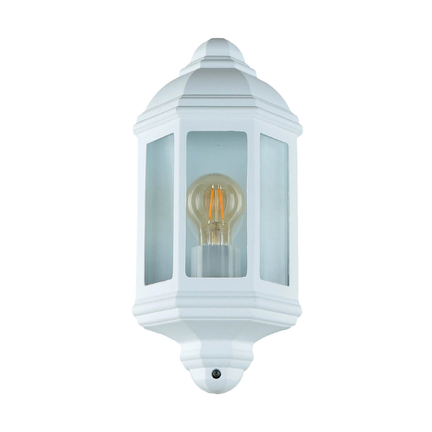 Lampe de bateau Lampe d'extérieur Mur Lanterne plate blanche Lampe, Postfach, Leicht