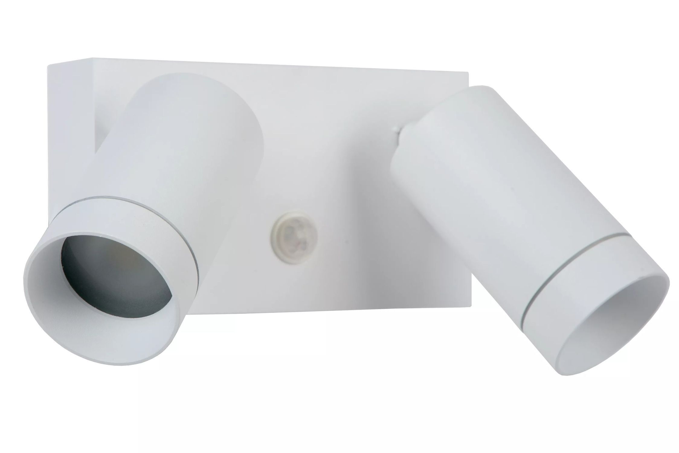 Spot mural détecteur de mouvement flexible blanc GU10 L:18 cm