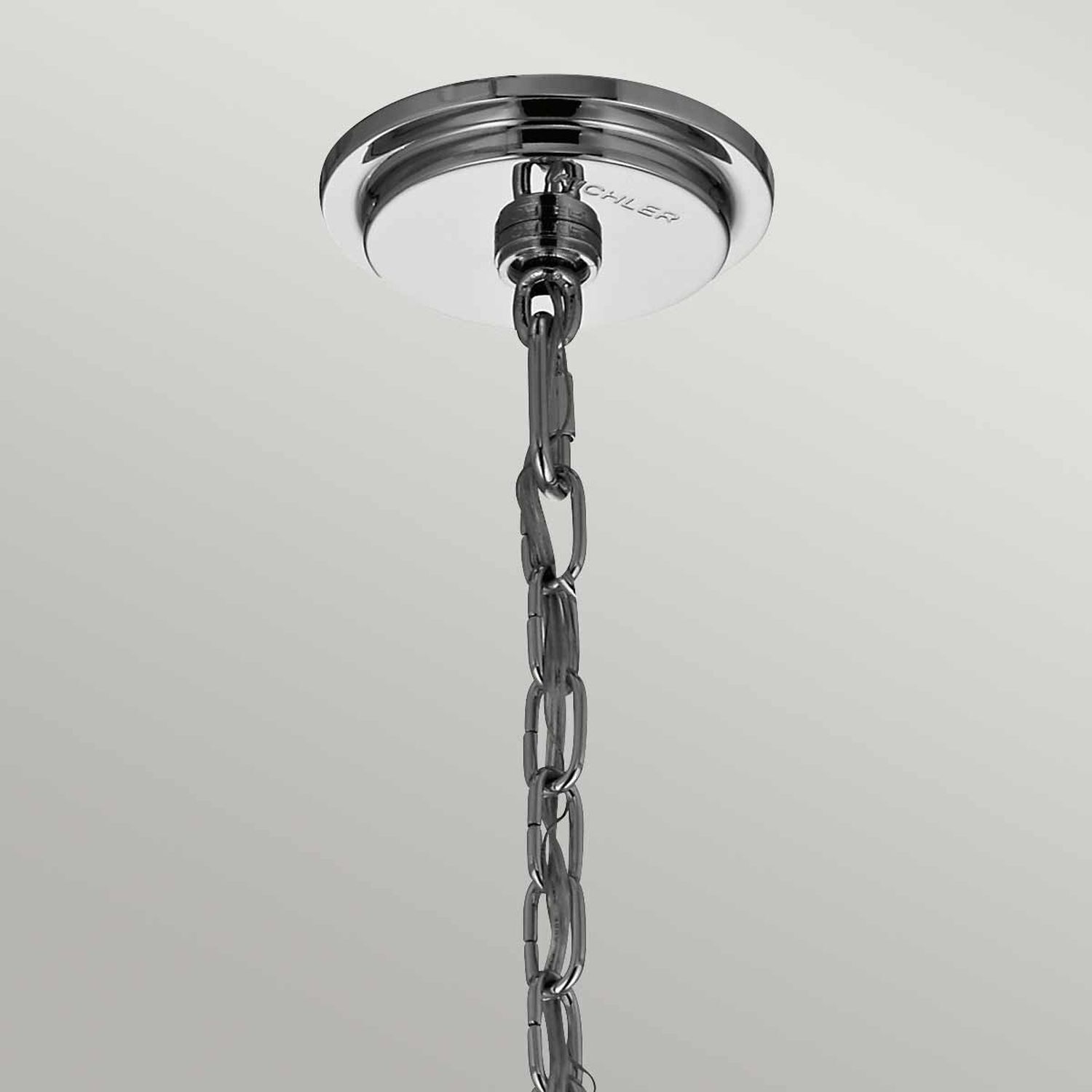 Lampe à suspendre en cristal ronde Ø 61 cm H : max. 2,7 m réglable Lampe