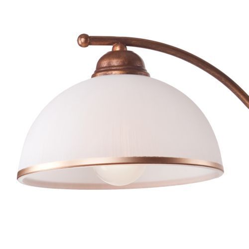 Lampe à suspendre brune en métal 3-flmg Art Nouveau élégant