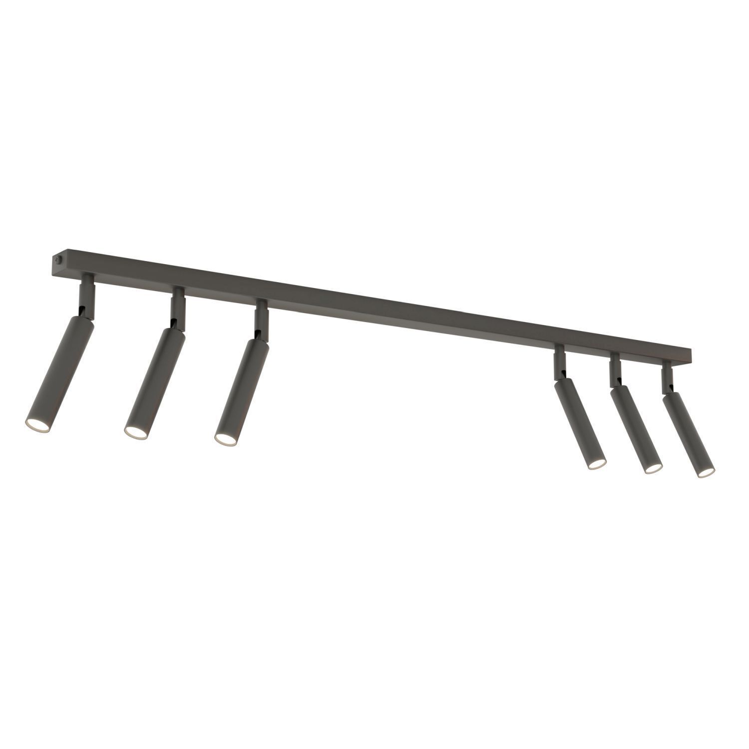 Spot de plafond mobile en métal G9, longueur 90 cm, noir