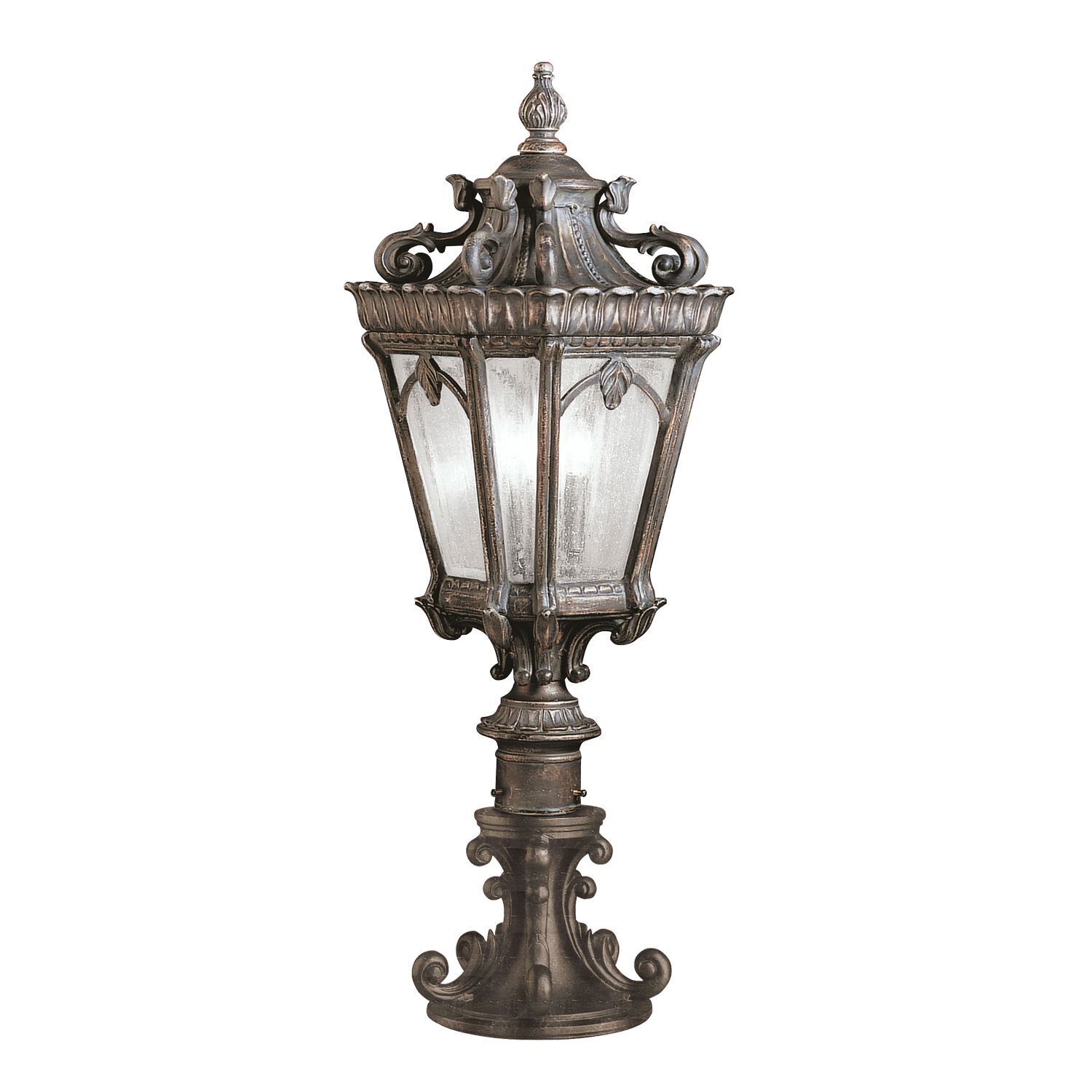 Lampe d'allée Aluminium antique H:67cm Jardin Terrasse