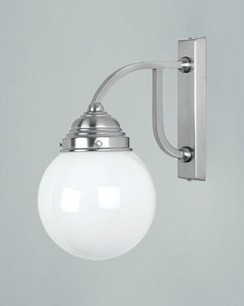 Applique murale chaleureuse laiton en nickel verre E27 anti-éblouissement