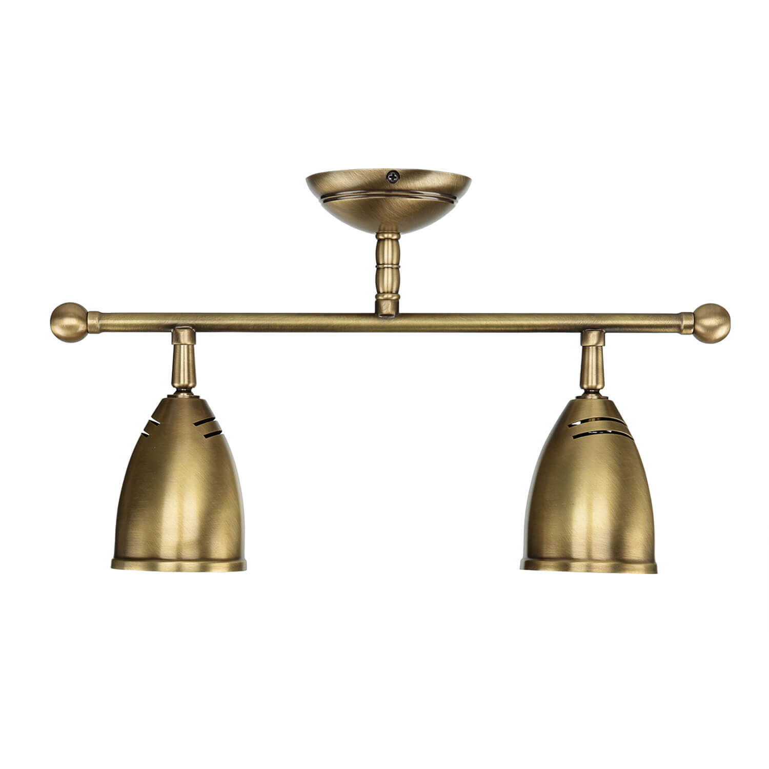 Plafonnier orientable Rustique Bronze clair Bronze, Leuchte, Drinnen, Zimmer, Duscharmatur