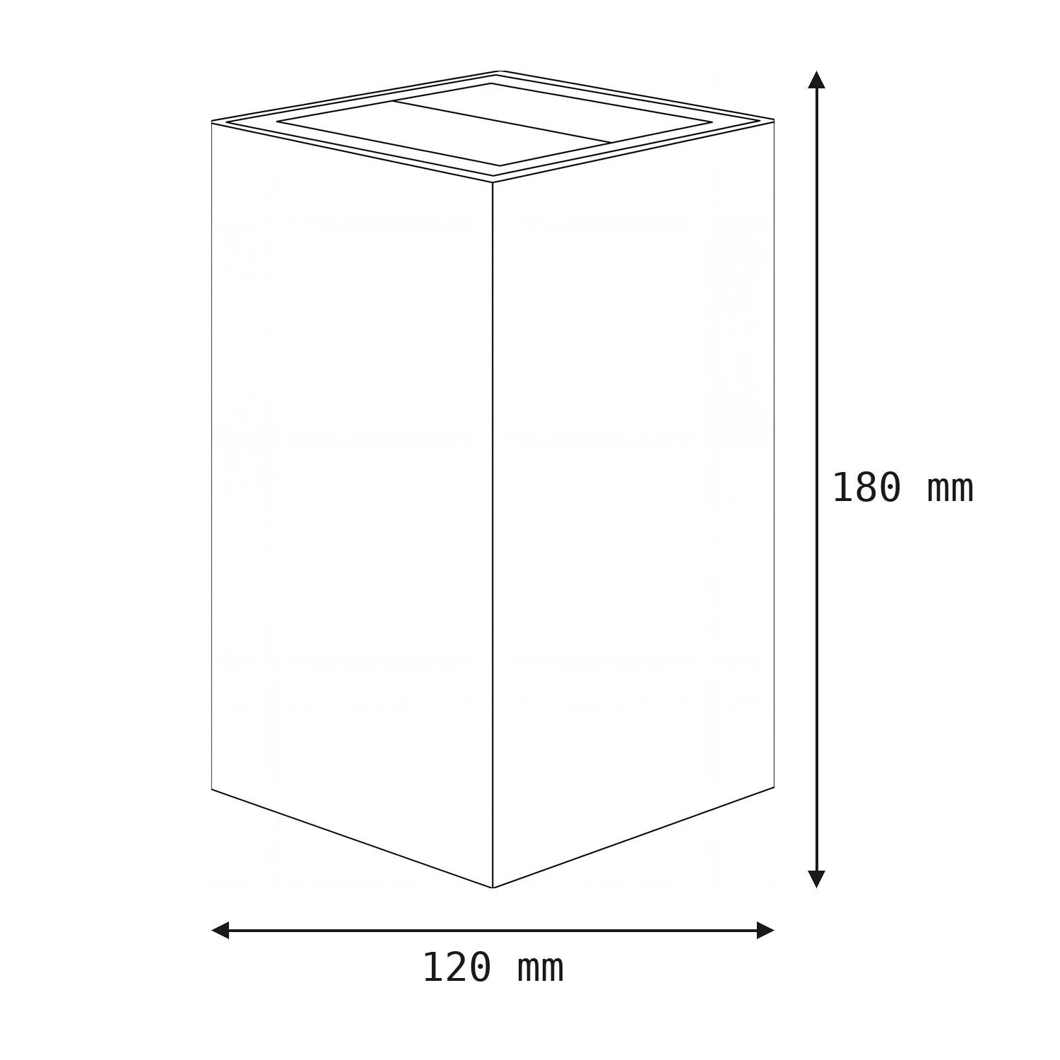 Kartonbox, Schachtel, Maße-180x120, Holzoptik, Box