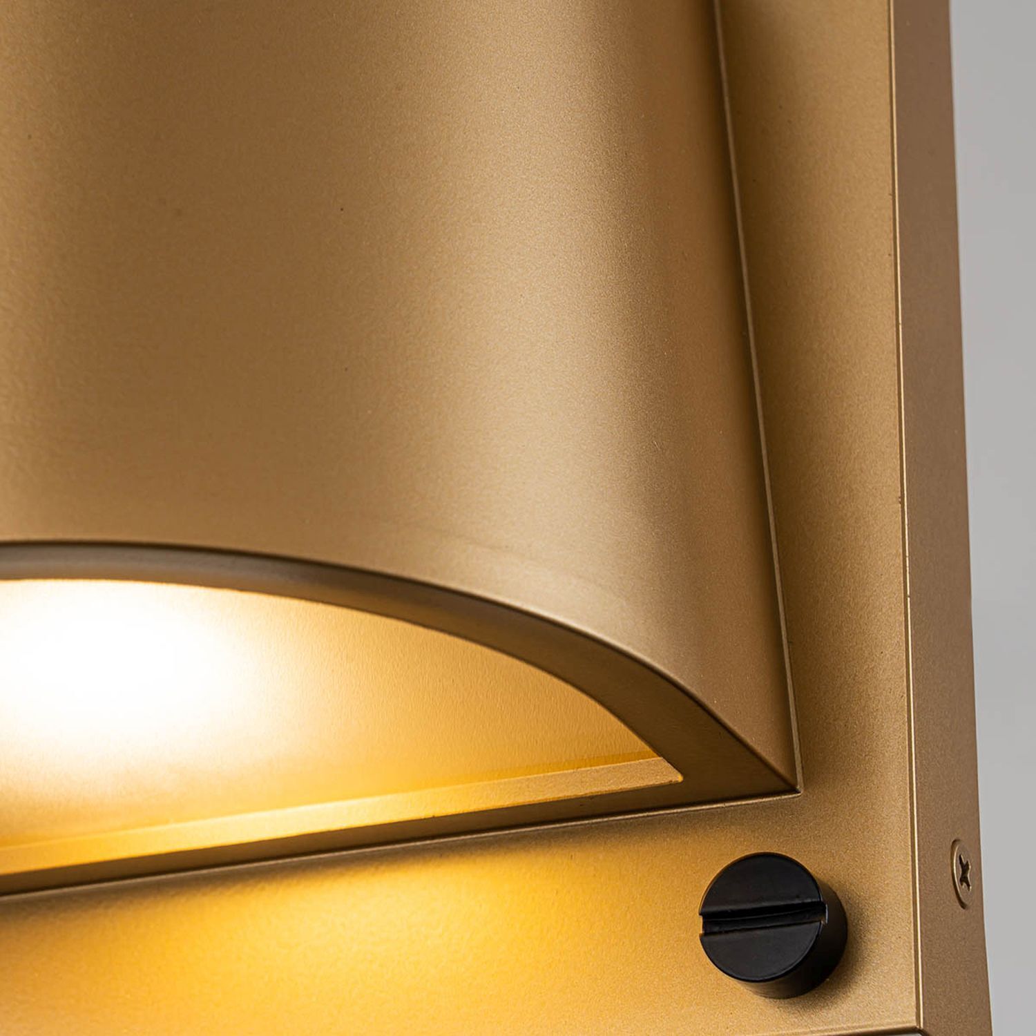 Lampe d'extérieur IP44 en laiton antique GU10 LED 3000 K Downlight