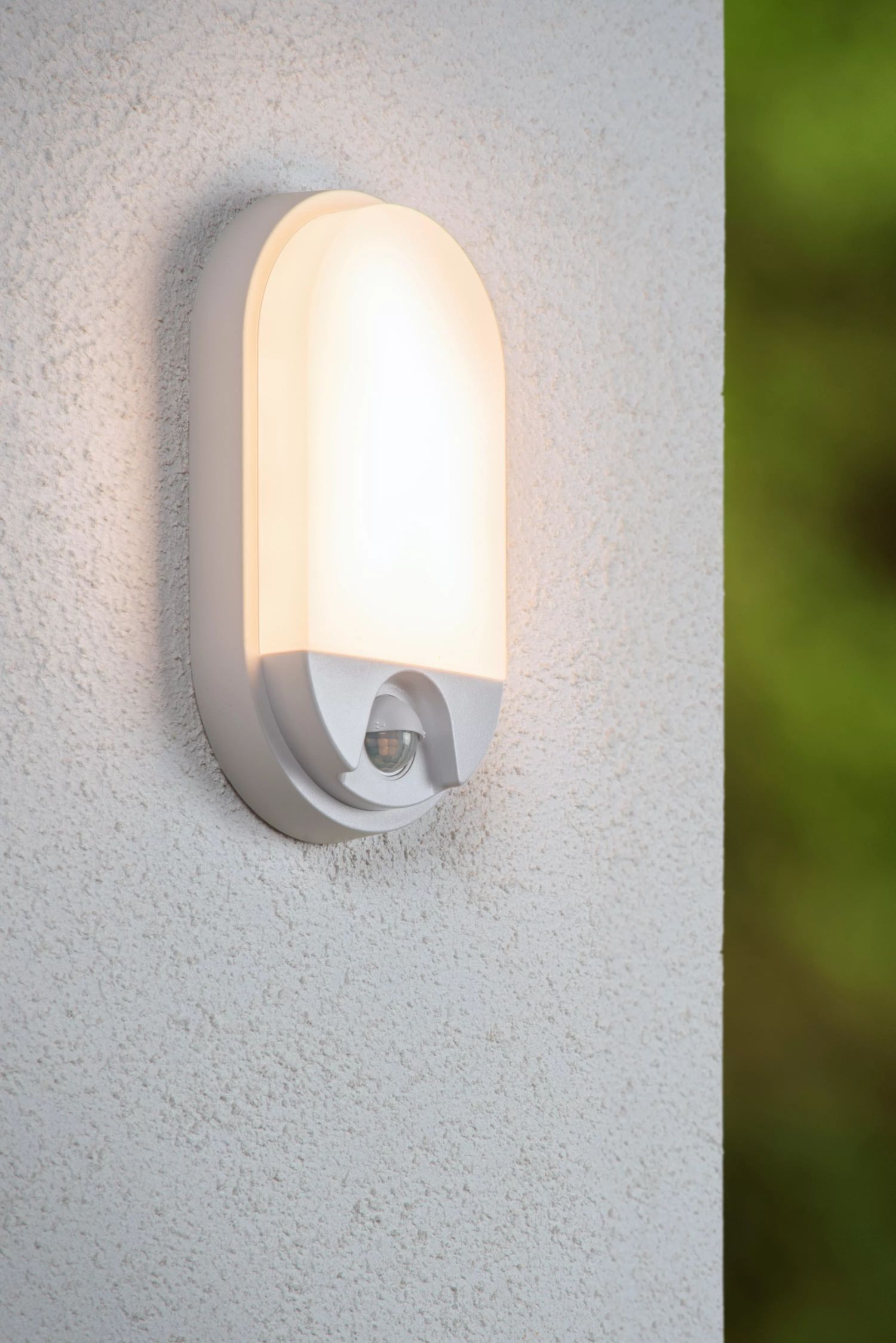 Applique murale LED avec détecteur de mouvement Blanc IP54 3000 K