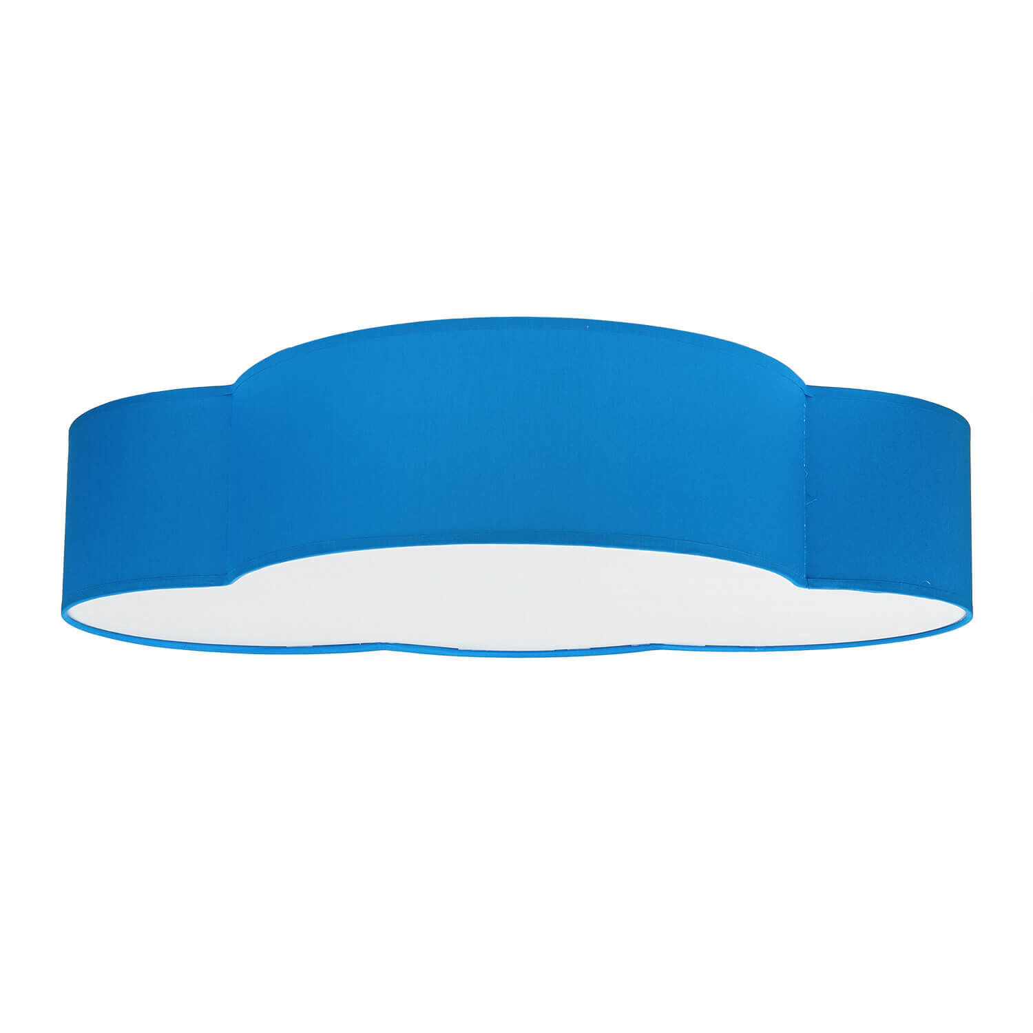 Lampe de plafond pour enfants Nuage bleu 4-flmg mignon