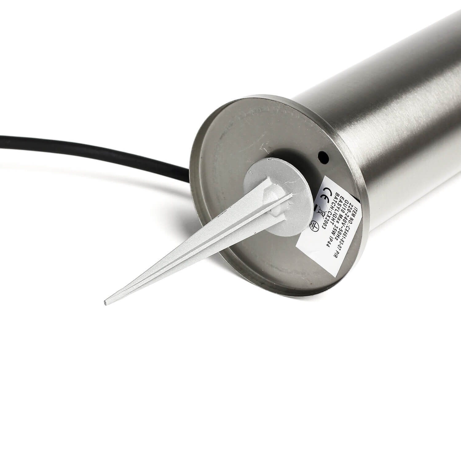 Lampe d'extérieur avec détecteur de mouvement Piquet de terre Câble IP44 Lampe d'extérieur avec détecteur de mouvement Piquet de terre Câble IP44