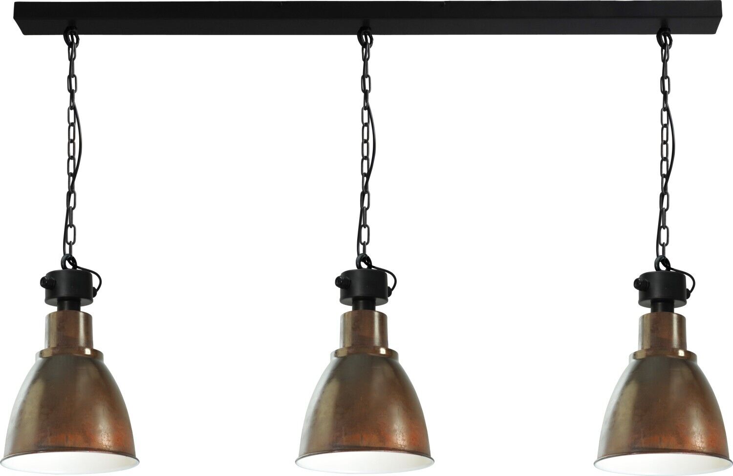 Loft Lampe à suspendre Marron Style industriel Made in EU