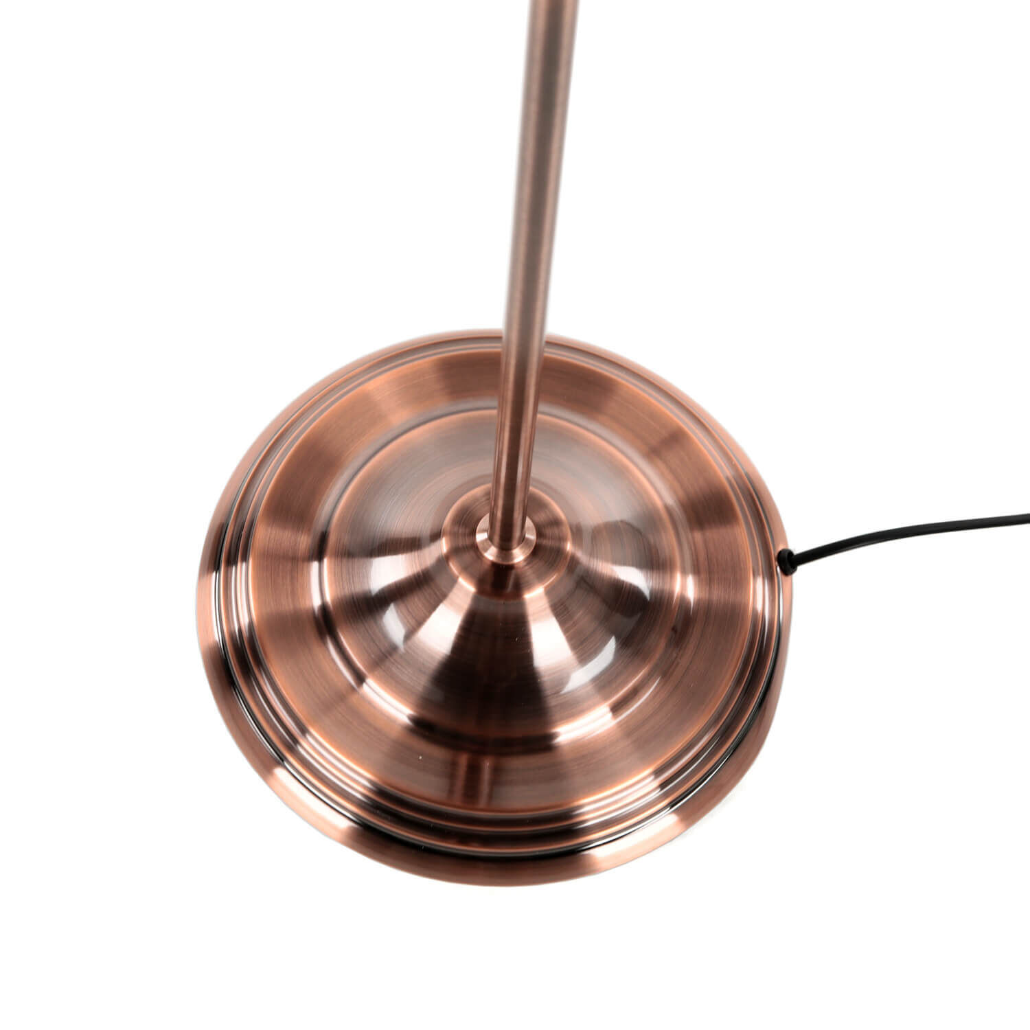 Vintage Stehleuchte in kupfer antik Spule, Spirale, Elektrisches Gerät, Mikrofon