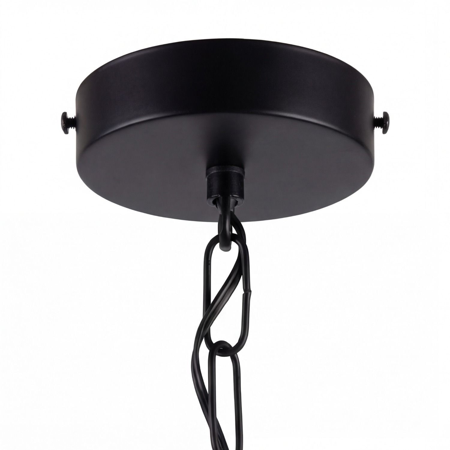 Kronleuchter Metall Rauchglas E27 B: 45 cm 3-flammig deckenleuchte, pendel, metall, schwarz, kette