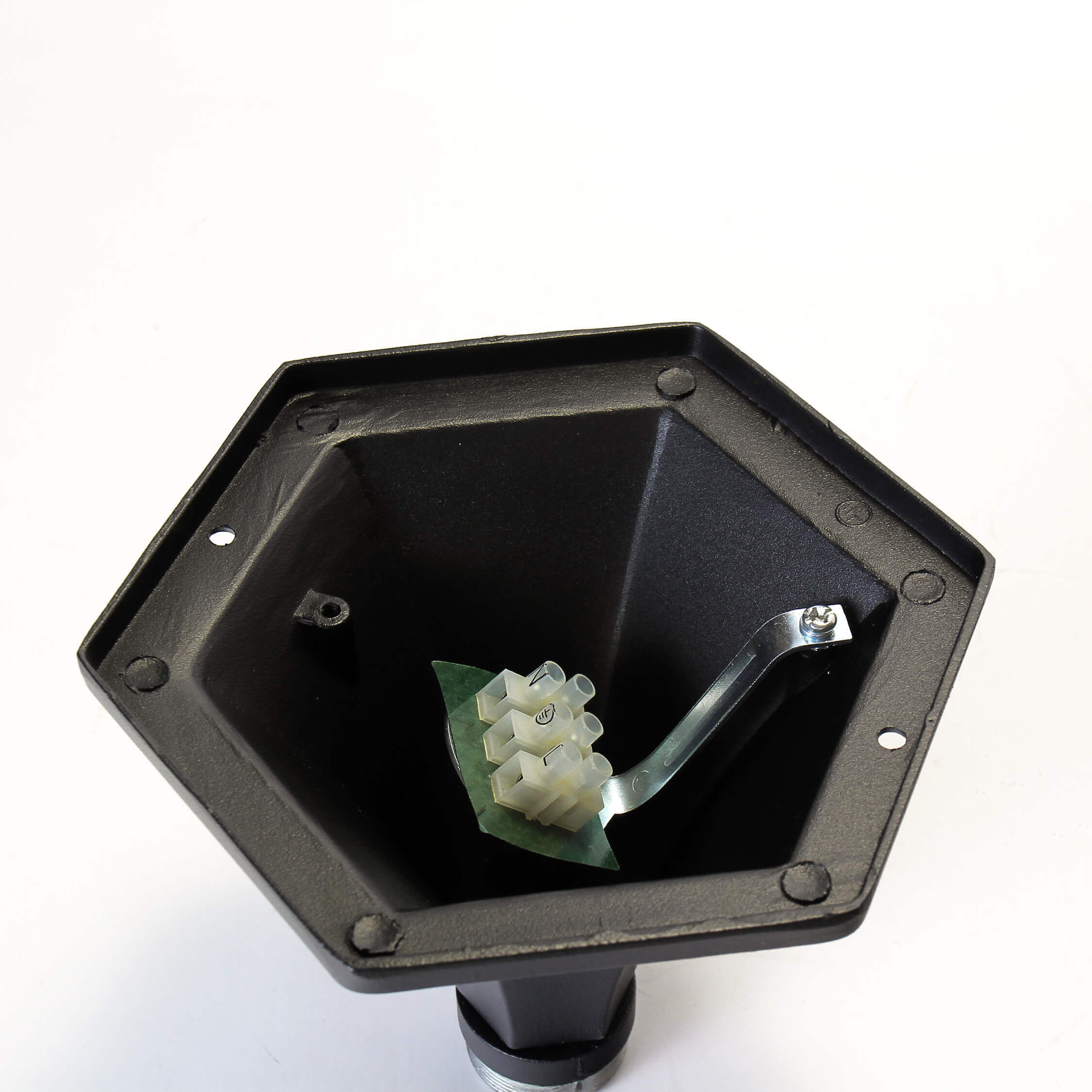 Lampadaire noir d'extérieur ROM H:105cm E27 Lanterne