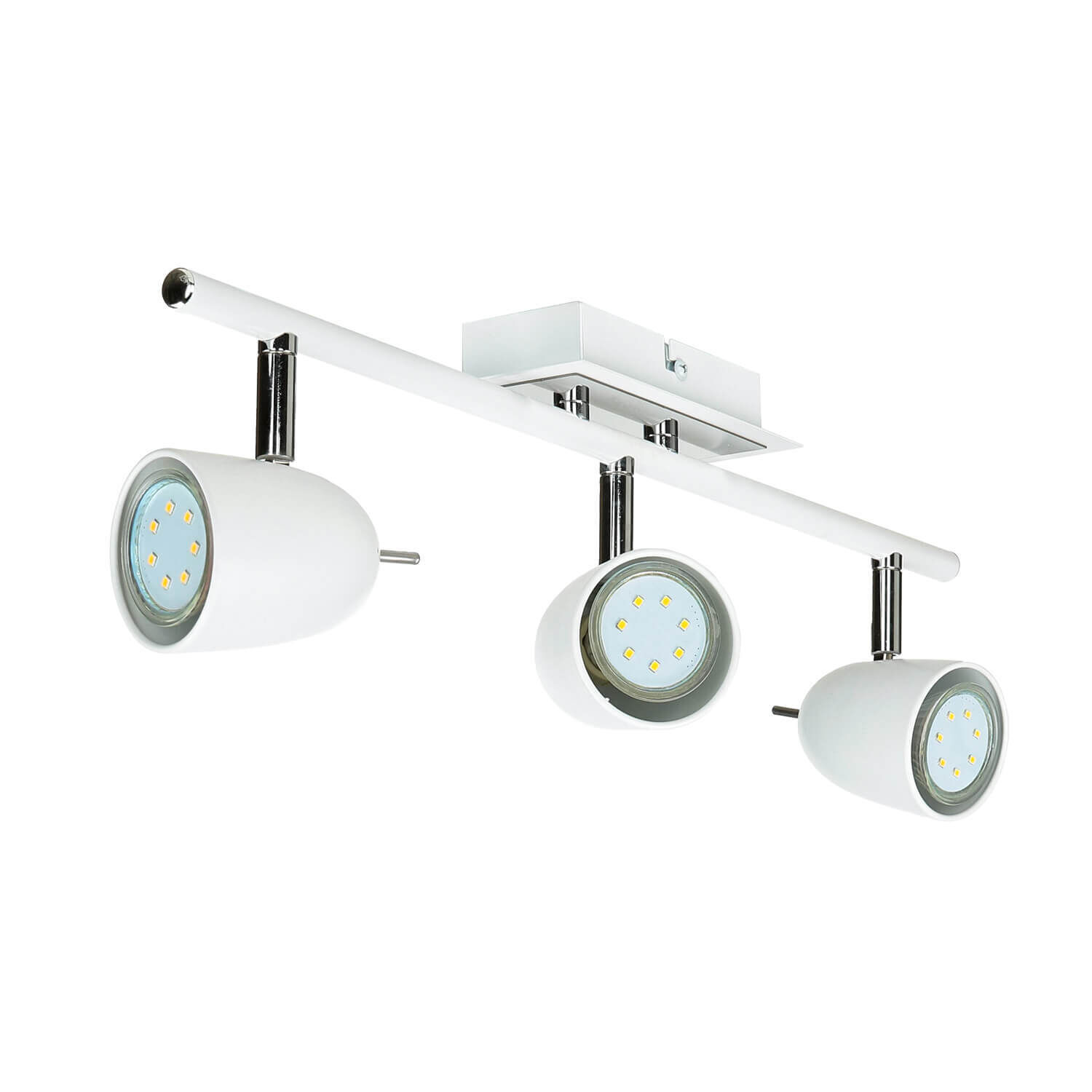 Spot en blanc 3-flmg Beleuchtung, Drinnen, Zimmer, Duscharmatur, Leuchte