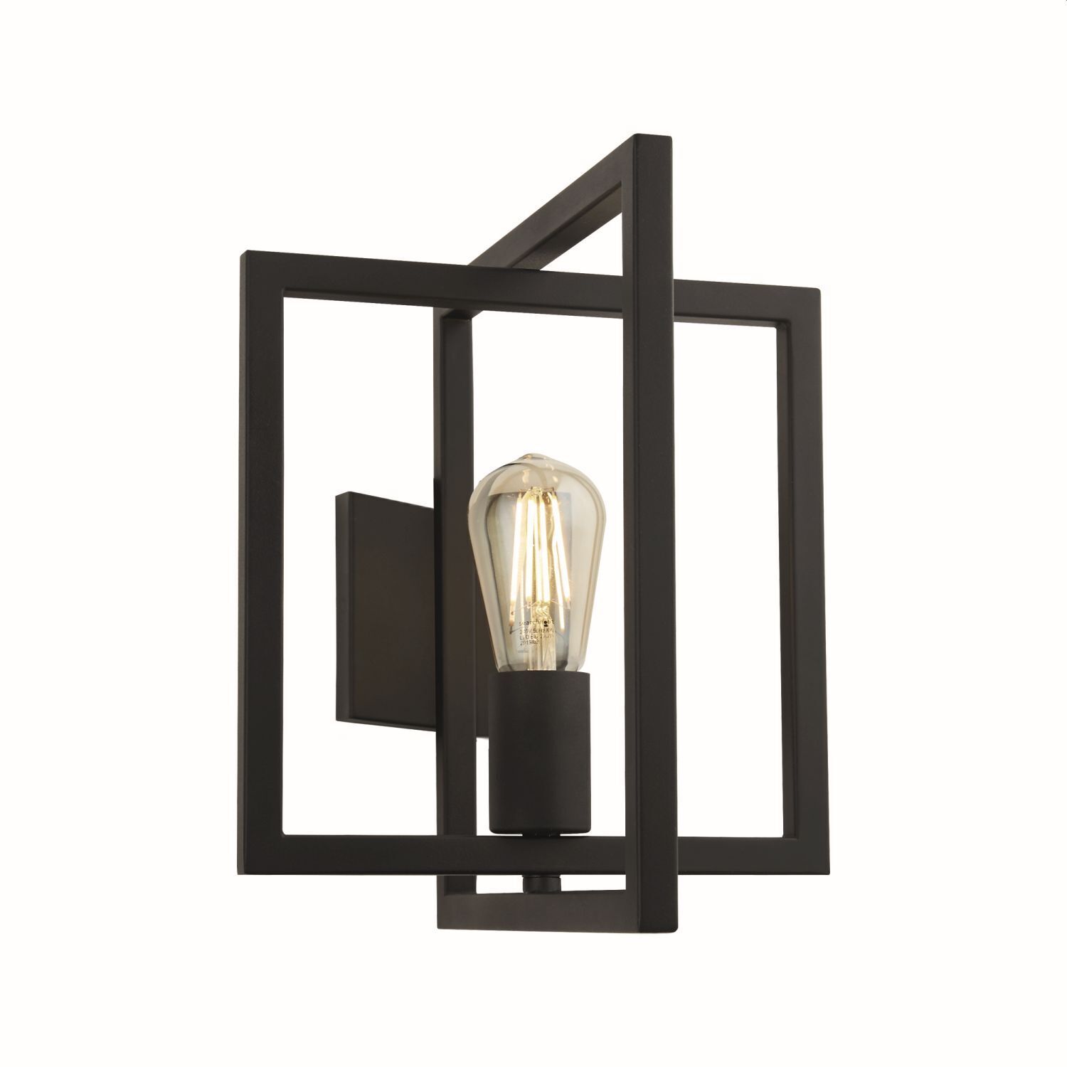 Applique E27 Noir Métal Design Rétro DEAN