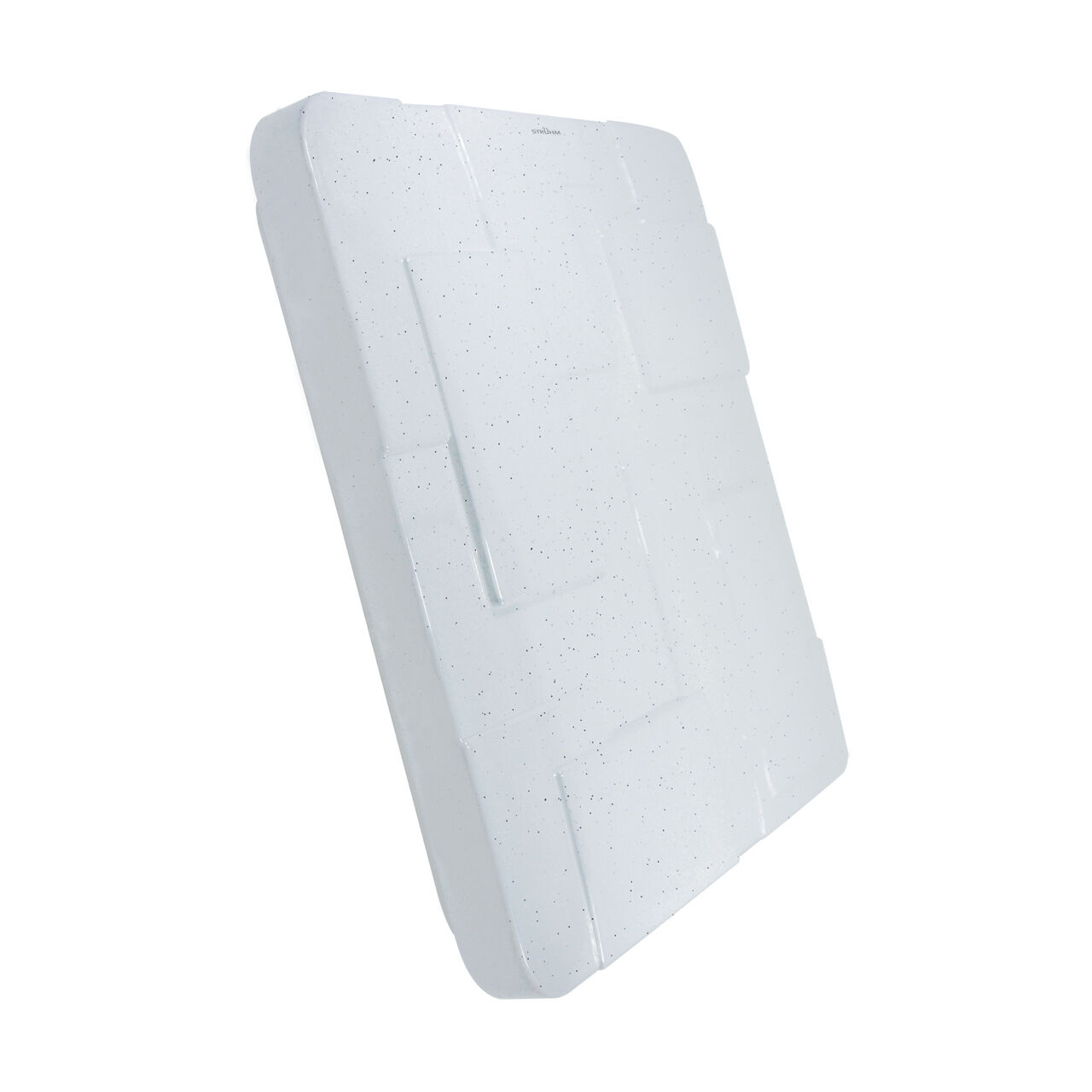 LED Deckenleuchte Sternenhimmel 53 cm breit IP44 Weiß Bad Schaumstoffplatte, Sperrplatten-Form, weiße Platte, Kunststoffplatte, SPG-Board