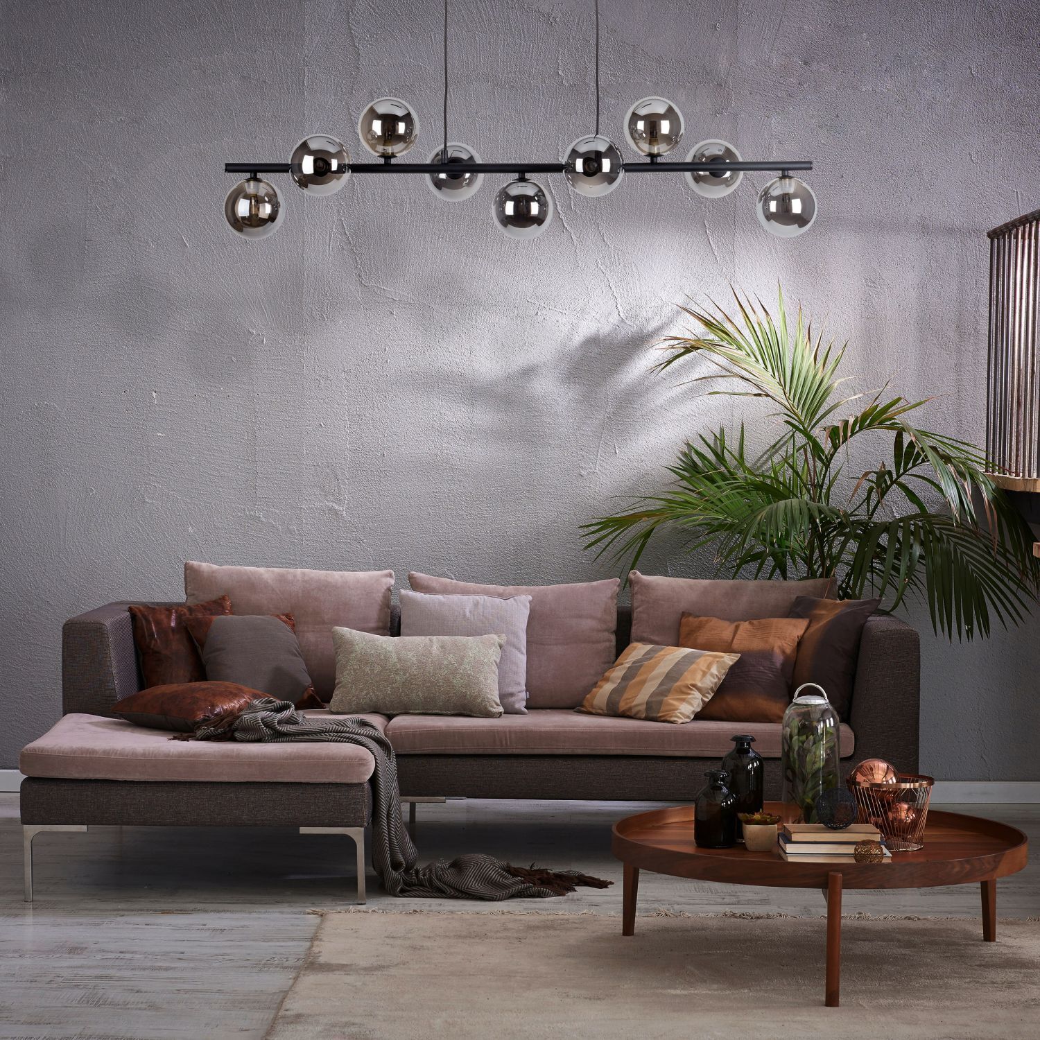 sofa, Couch, Wohnzimmer, Couchtisch, Deckenleuchte