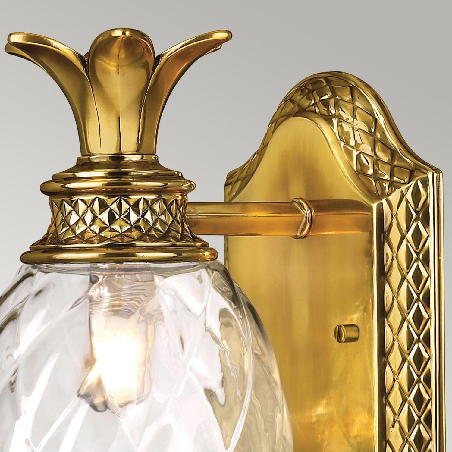 Lampe de salle de bain Lampe murale salle de bain IP44 verre laiton massif avec LED G9