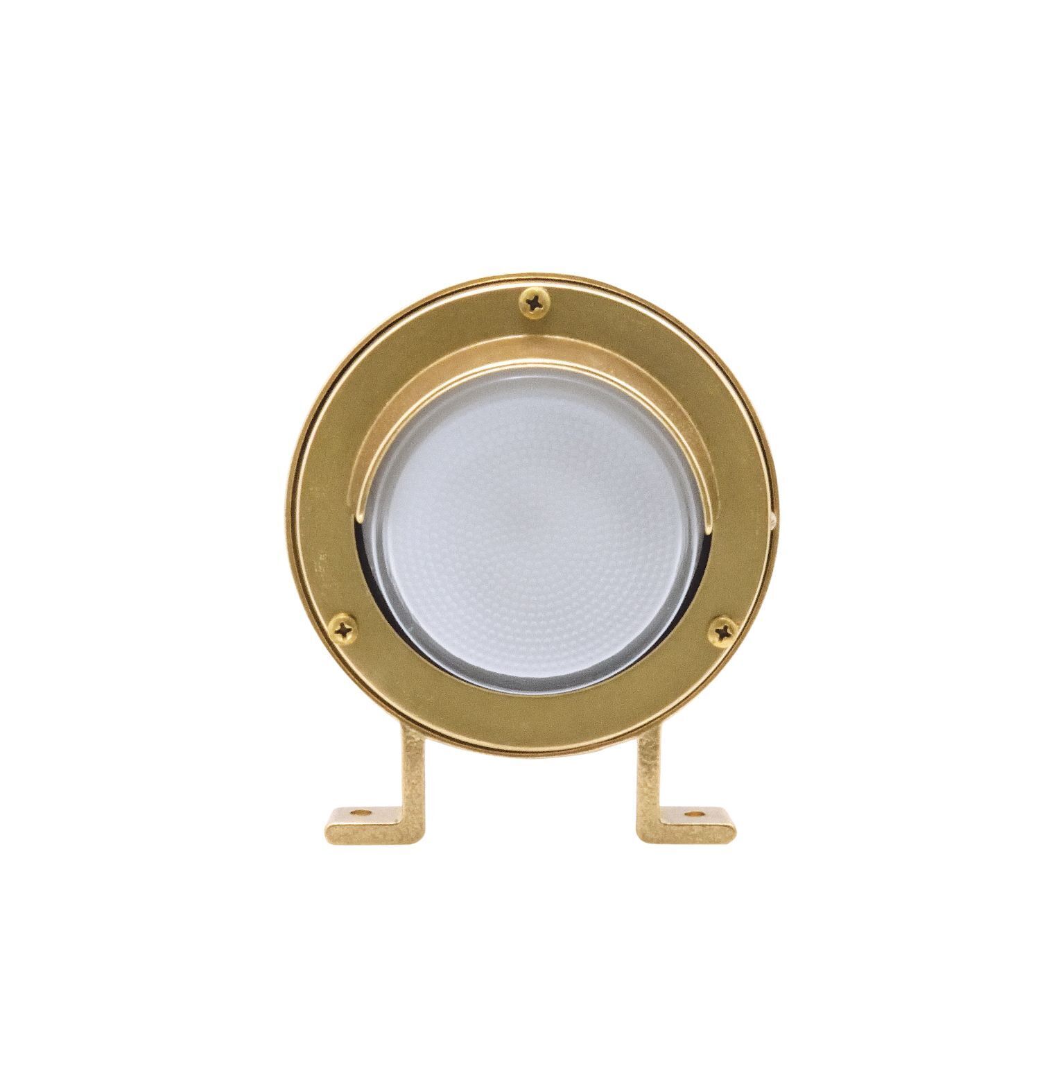 Applique murale extérieure verre laiton véritable G9 IP64 largeur 14 cm