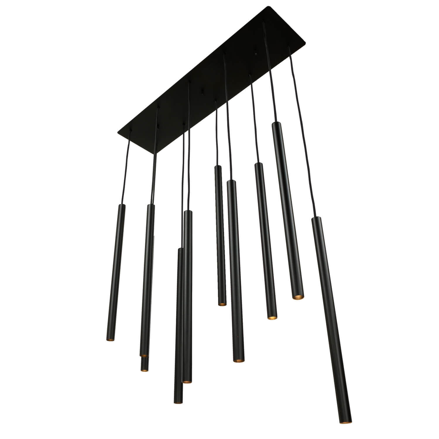 Lampe à suspendre noire 10-flmg Salon Lampe CULT