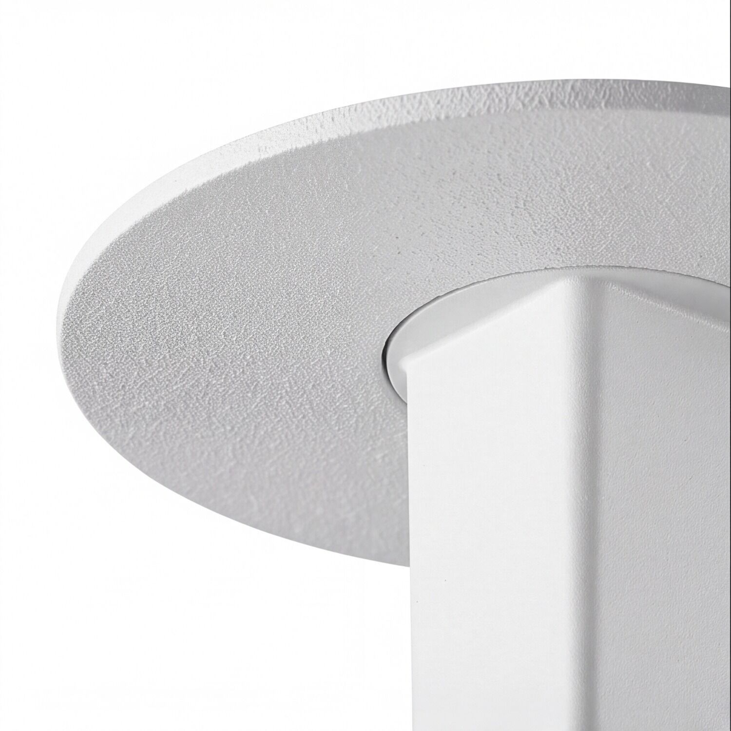 le59725-deckenstrahler-wohnzimmer-flur-arbeitszimmer-innen-metall-kunststoff-modern-gu10-ip20-weiss-gold-04 LED-Lampe, Schreibtischlampe, weiße Lampe, Metallplatte, Rundschirm