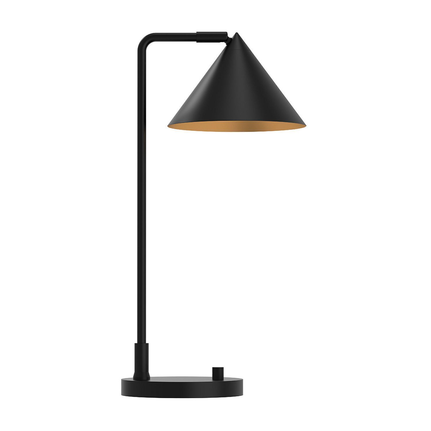 Lampe de bureau métal hauteur 51 cm noir réglable Lampe, Tischlampe, Lampenschirm