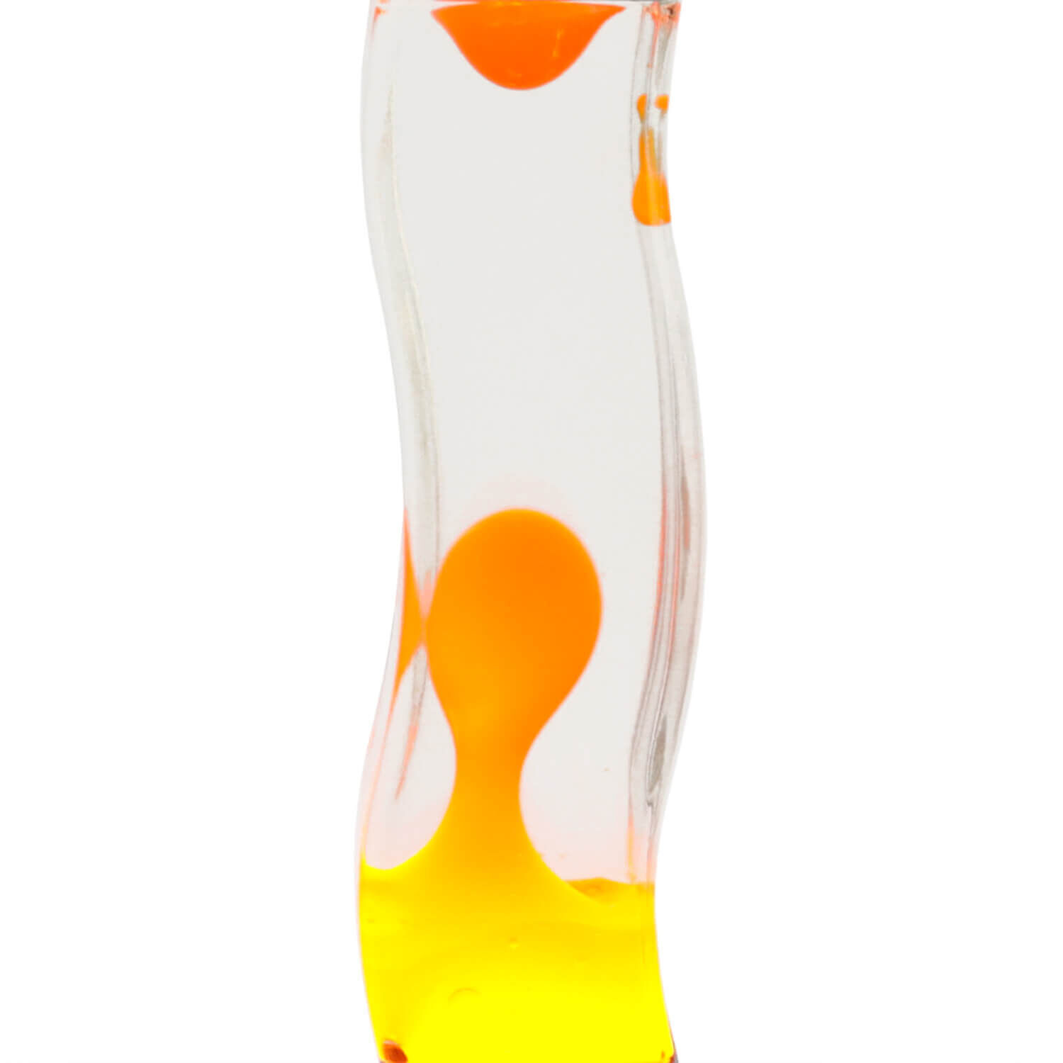 Lampe à lave orange joyeuse Lampe rétro BECKSTER