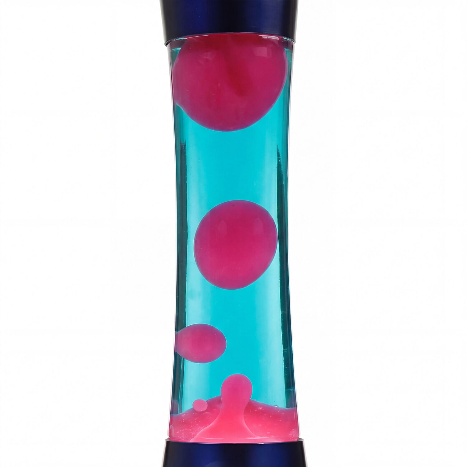 Lavalampe Blau Pink 39,5 cm RINGO Krug, Töpferei, Vase, Flasche