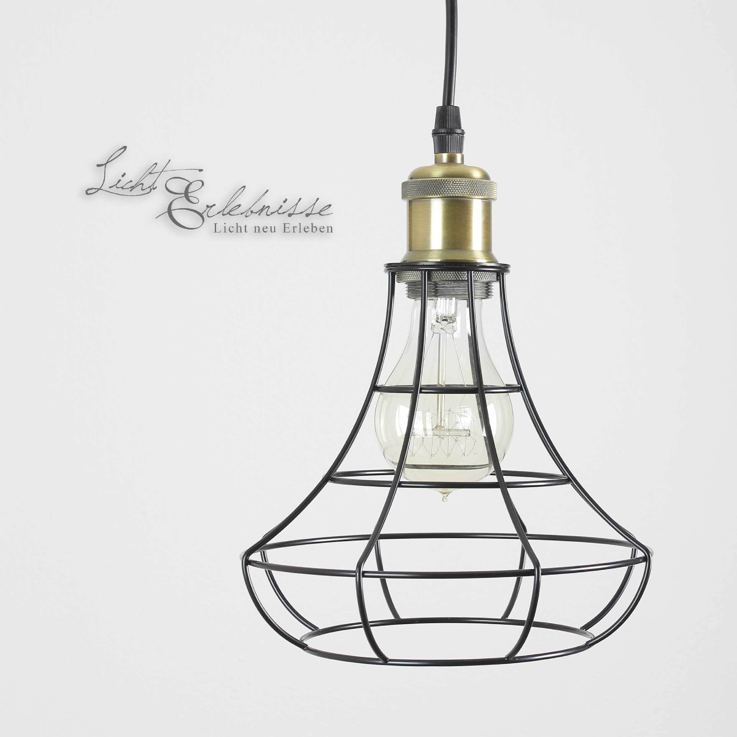 Hängeleuchte GORDON Ø20cm Lampe, Kronleuchter, Leuchte