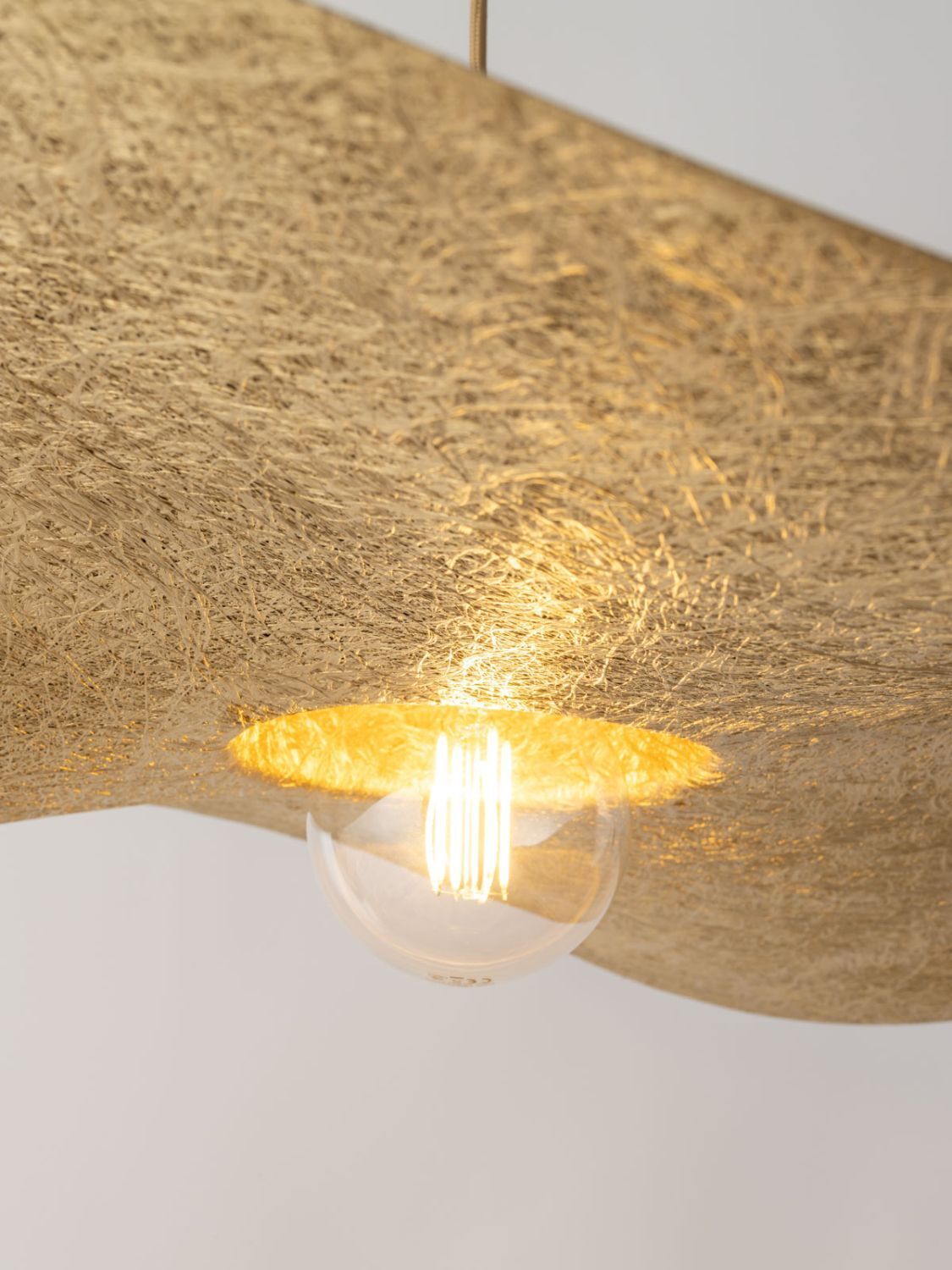 Lampe à suspendre Or Moderne élégant E27 Table à manger MUNYA