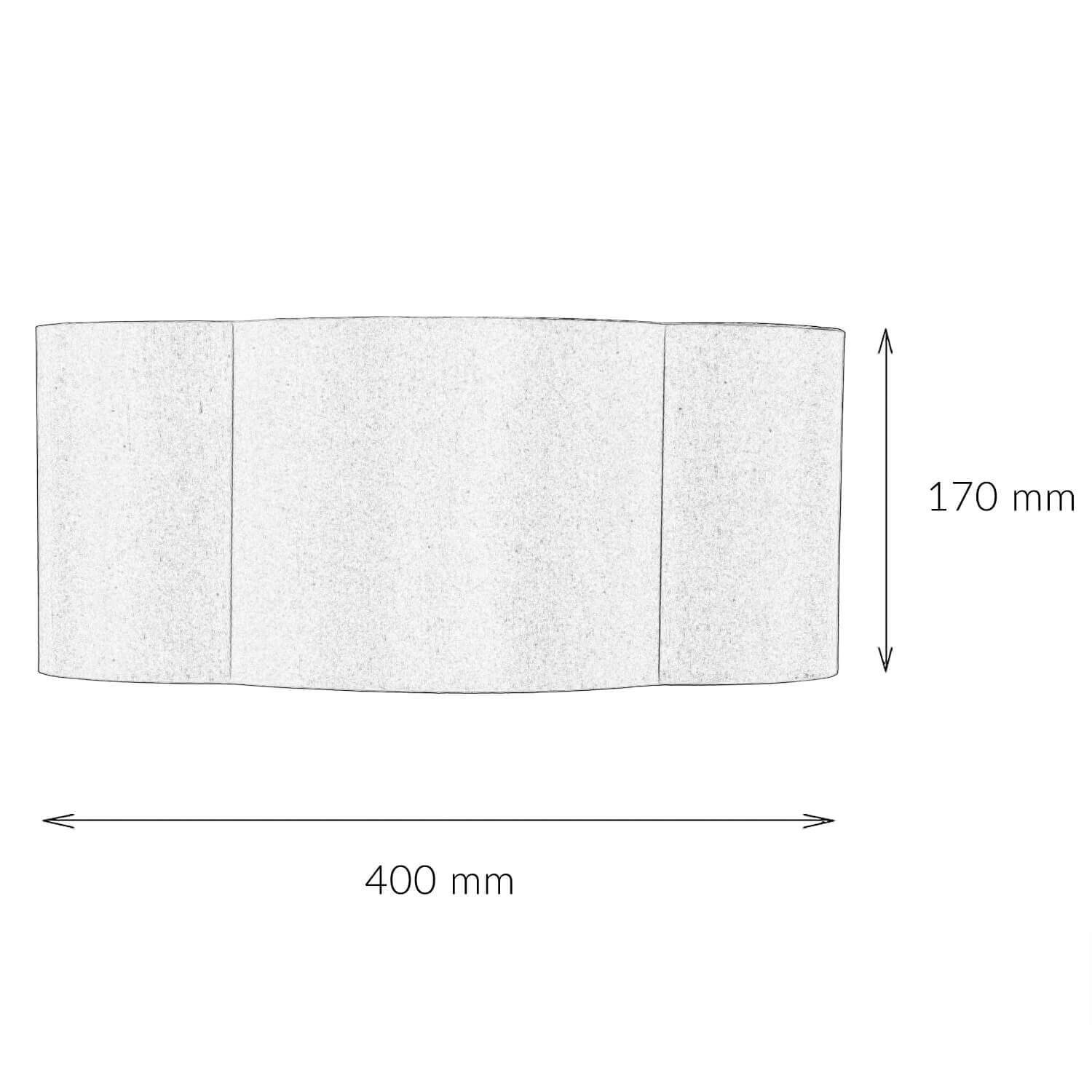 Lampe pour enfants Bleu Nuage à faible éblouissement 41 cm de long 2x E27