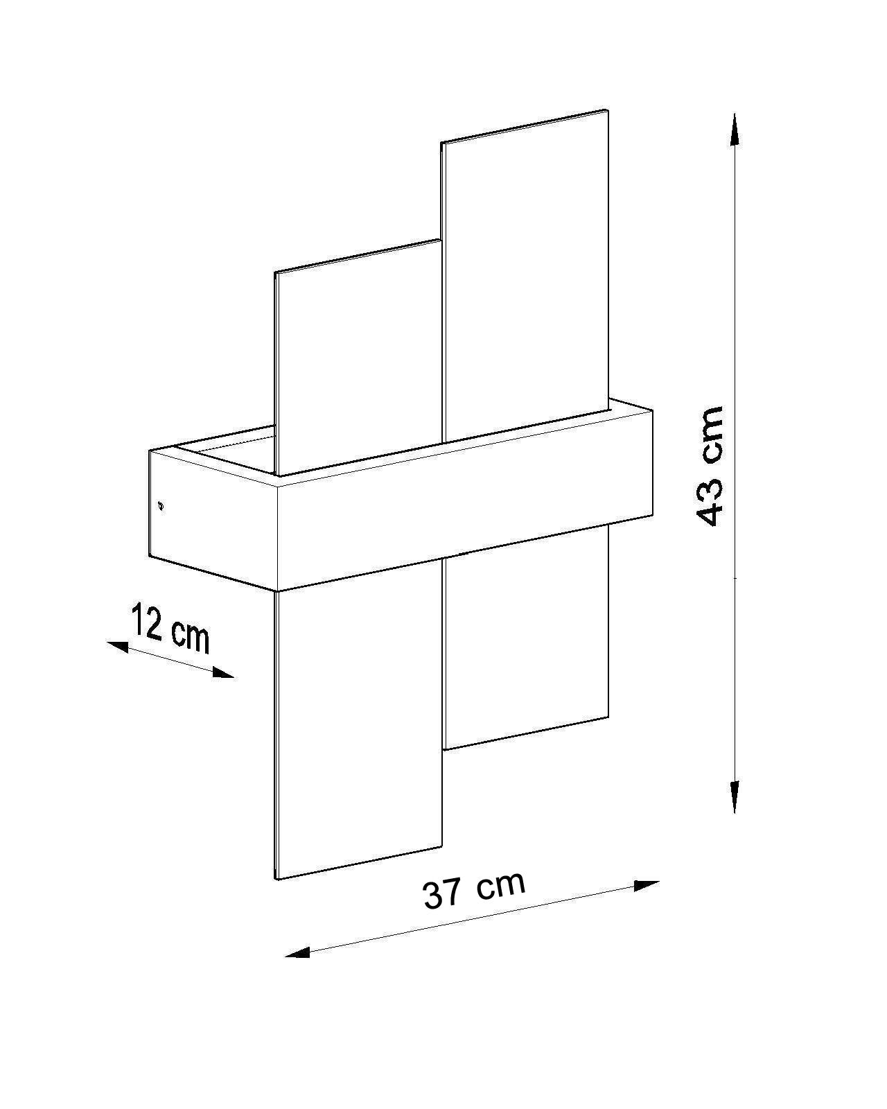Wandleuchte LEDA in Echtholz Diagramm, Handlung