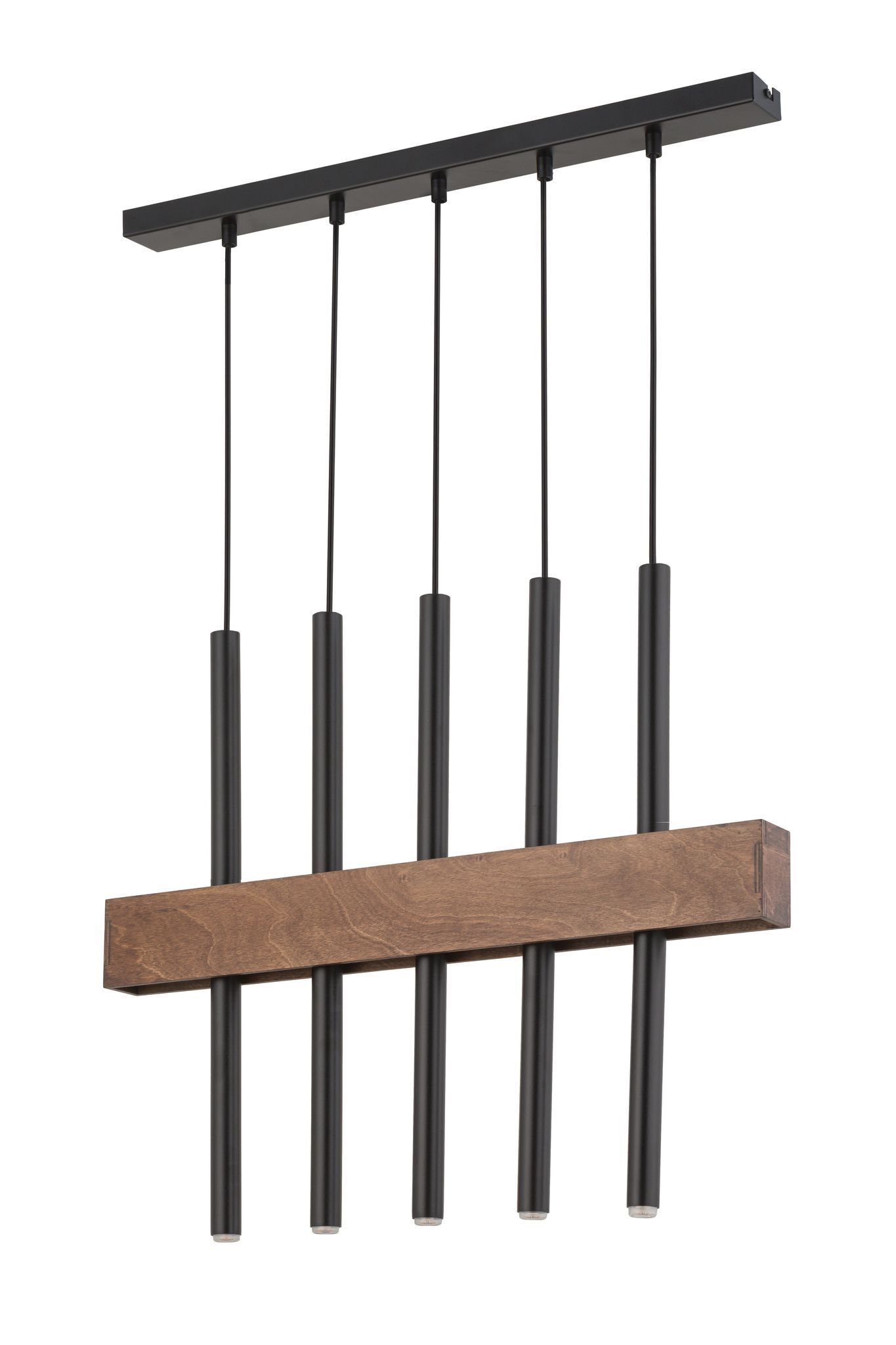 Bois Suspension Noir Métal confortable G9 Cylindre