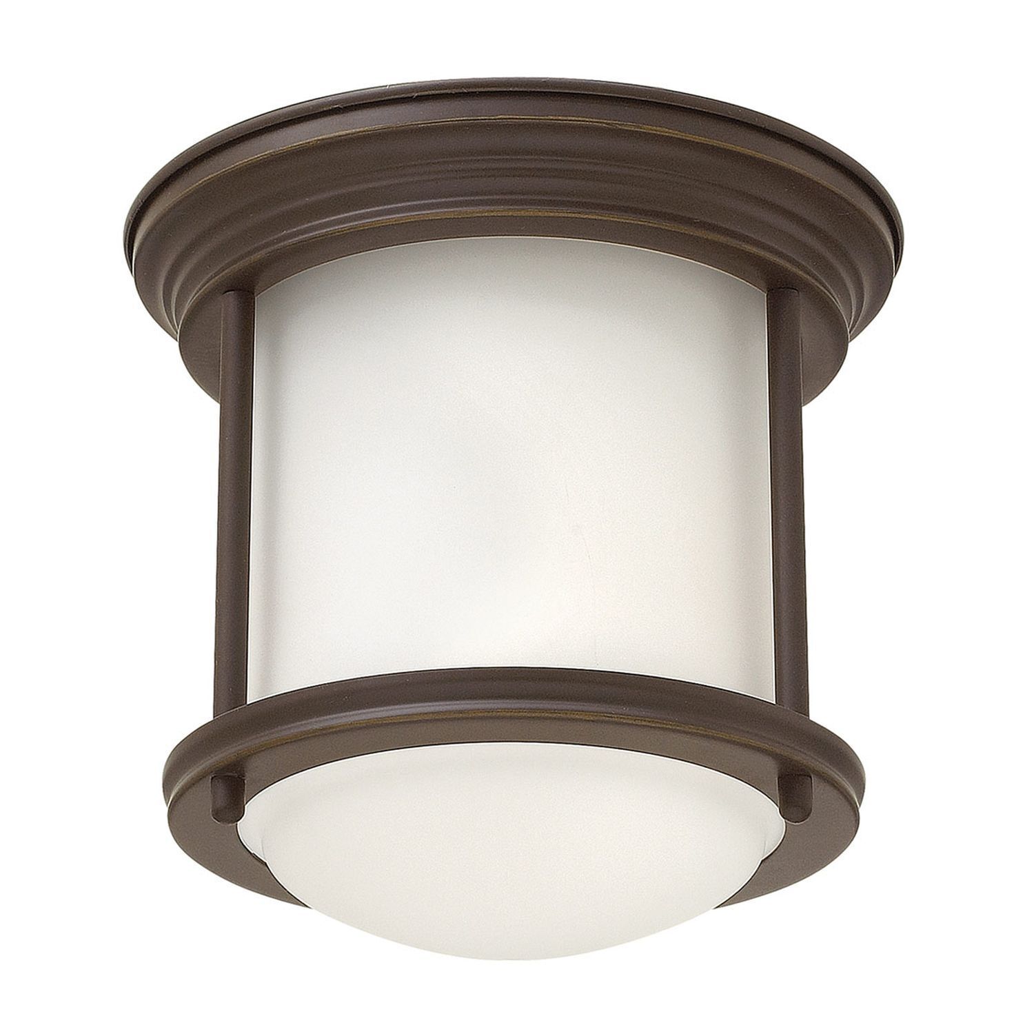 Plafonnier verre métal E27 IP44 rond Ø 19,6 cm Salle de bain